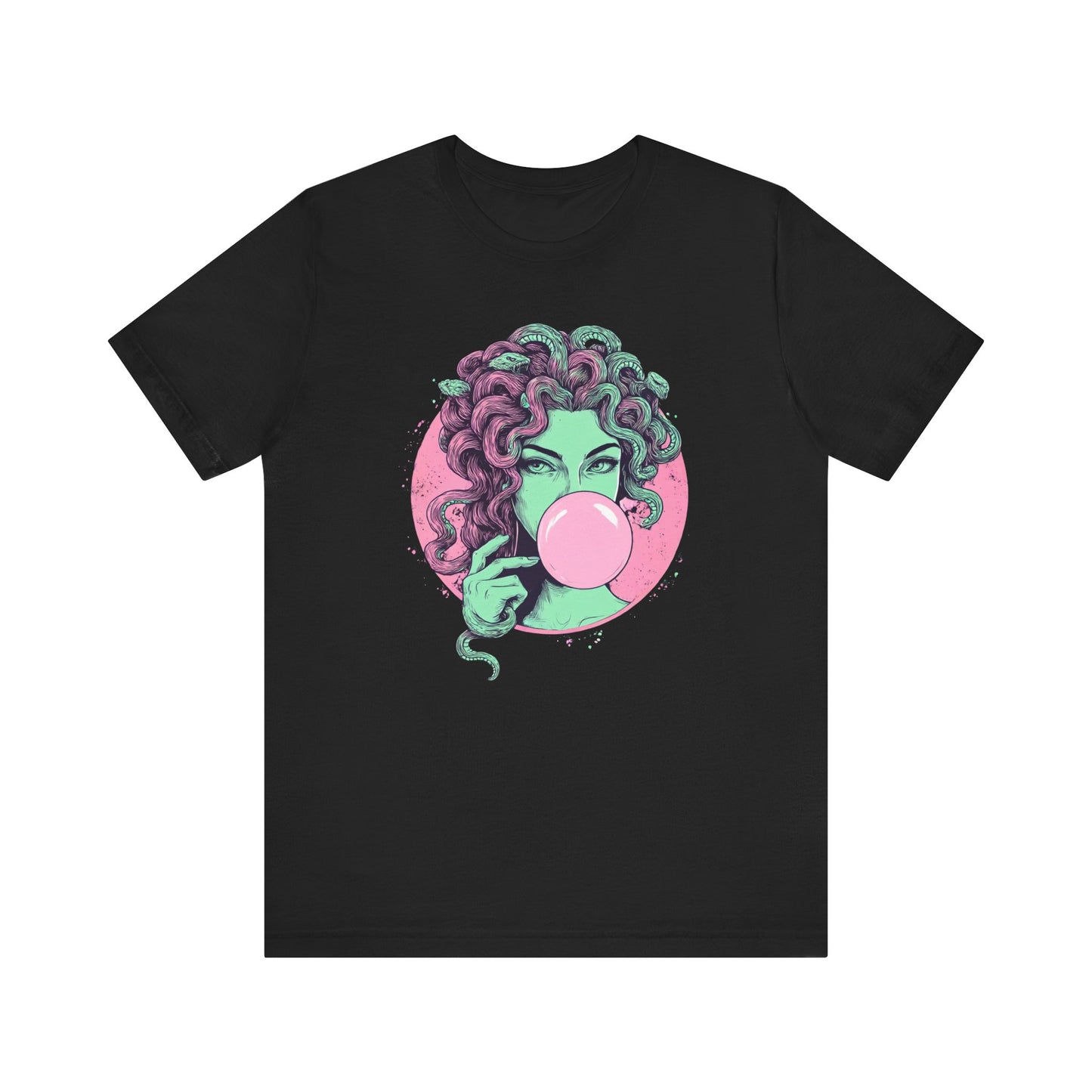 Medusa Bubblegum T-Shirt | Greek Mythology Graphic Tee