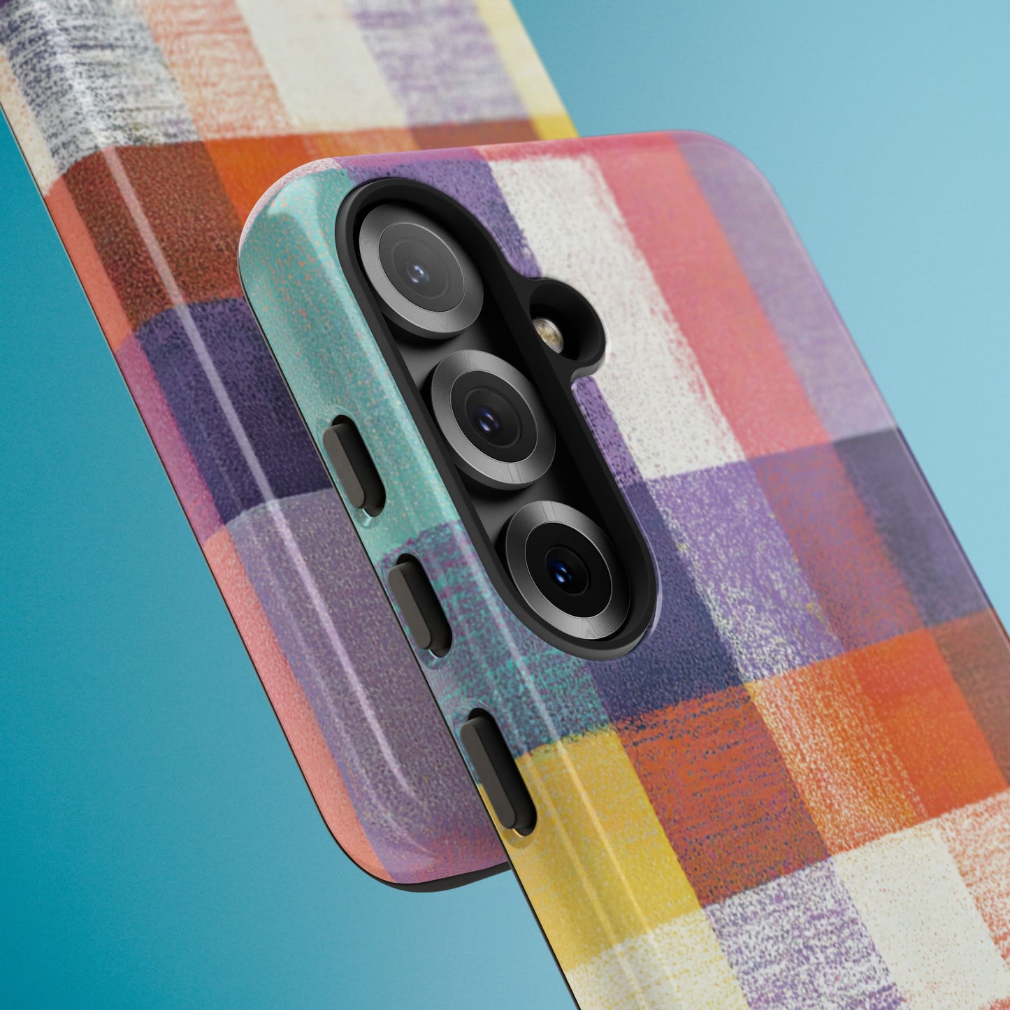 Colorful Plaid Phone Case - iPhone, Galaxy and Pixel Models