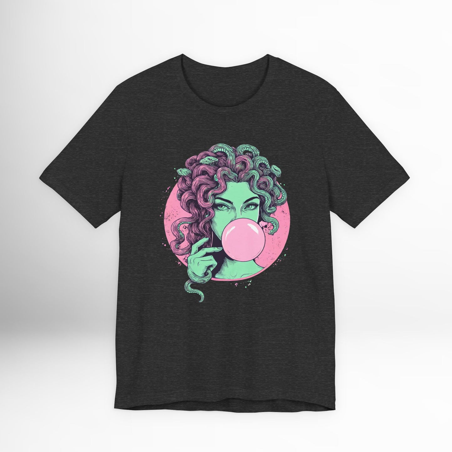 Medusa Bubblegum T-Shirt | Greek Mythology Graphic Tee