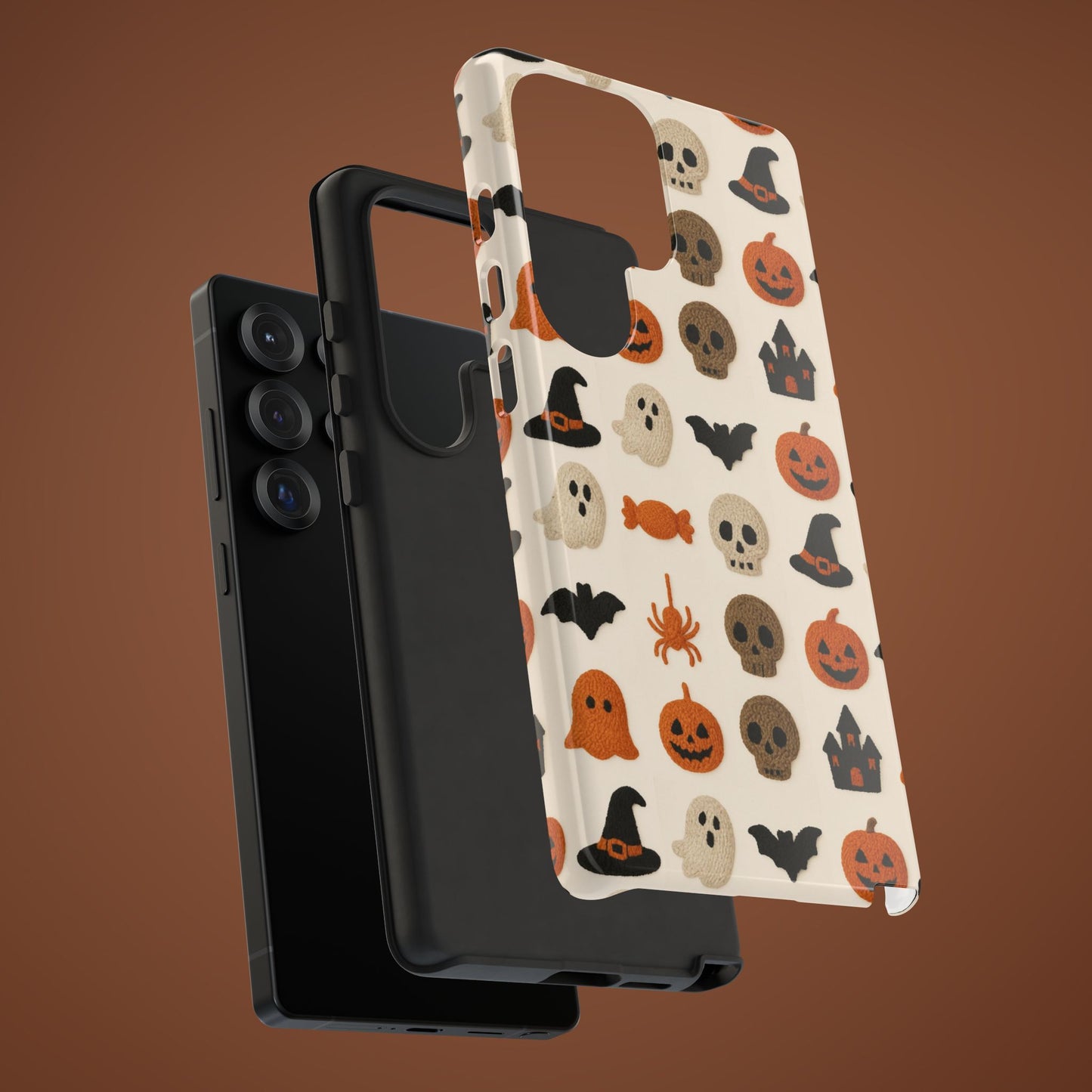 Spooky Pattern Cover-  iPhone Samsung Pixel Case