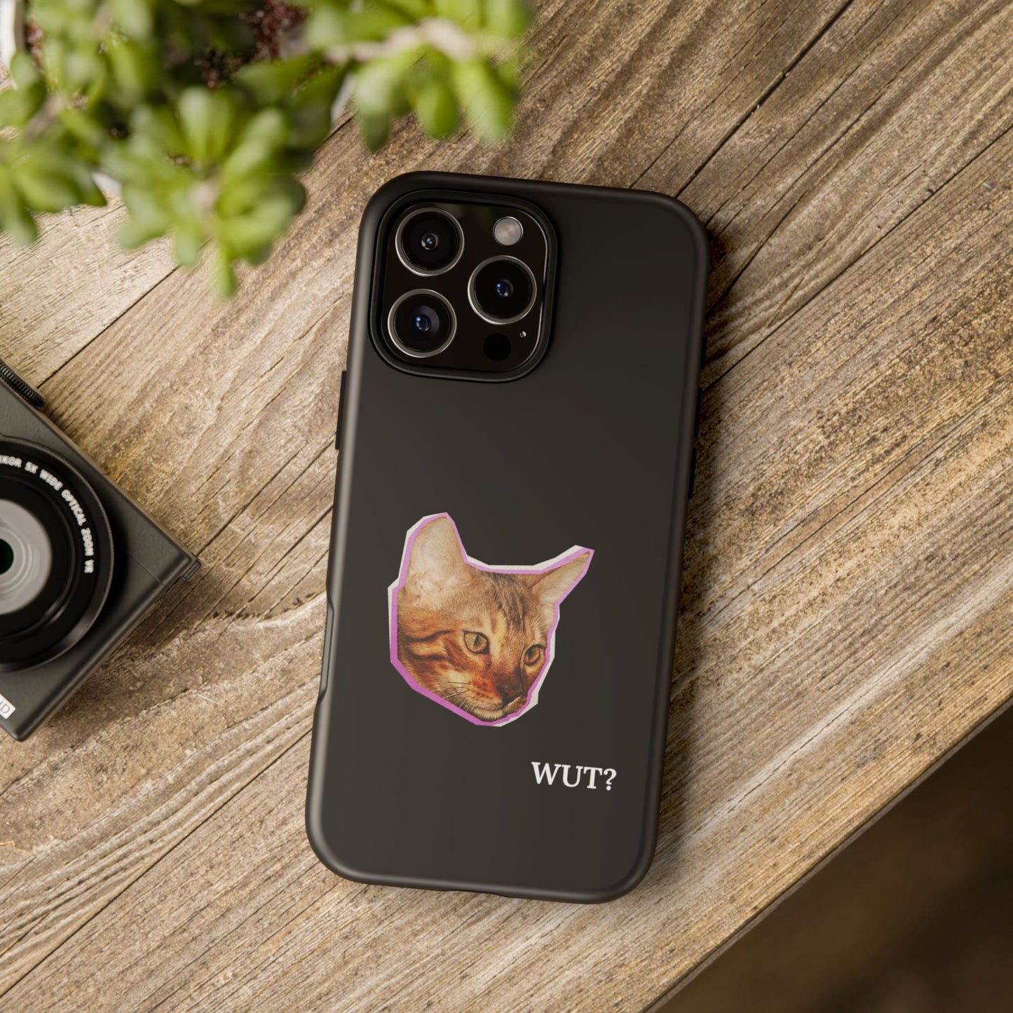 Funny Cat Meme Phone Case - iPhone, Galaxy, Pixel