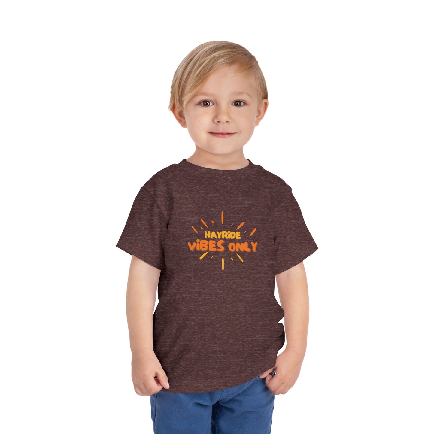 Hayride Vibes Toddler T-Shirt - Fall Festival Kids Tee