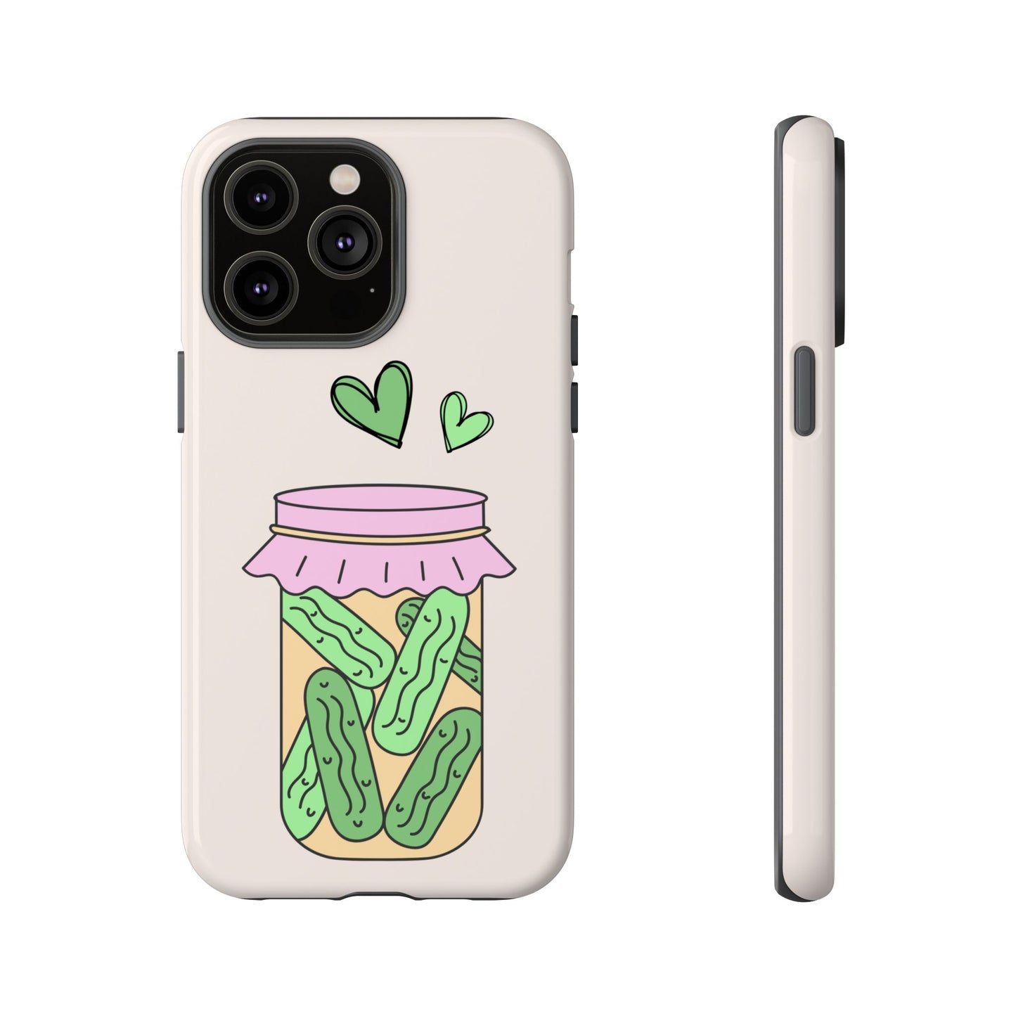 Pickle Jar Phone Case: iPhone, Pixel and Galaxy