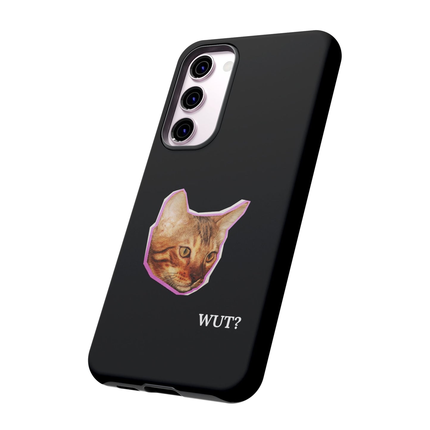 Funny Cat Meme Phone Case - iPhone, Galaxy, Pixel