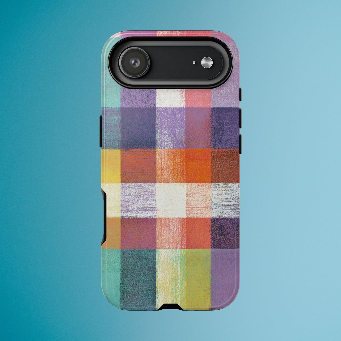 Colorful Plaid Phone Case - iPhone, Galaxy and Pixel Models