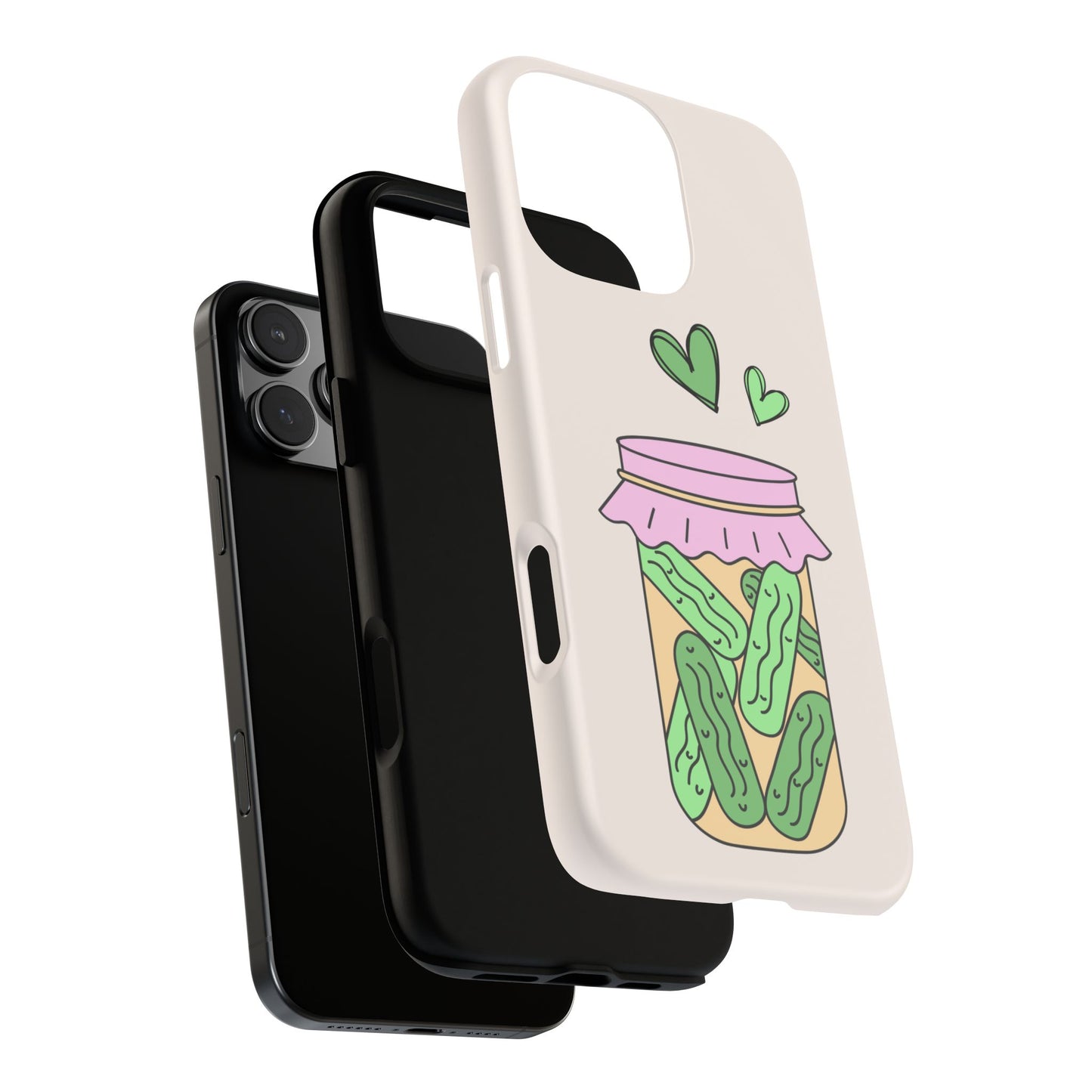 Pickle Jar Phone Case: iPhone, Pixel and Galaxy