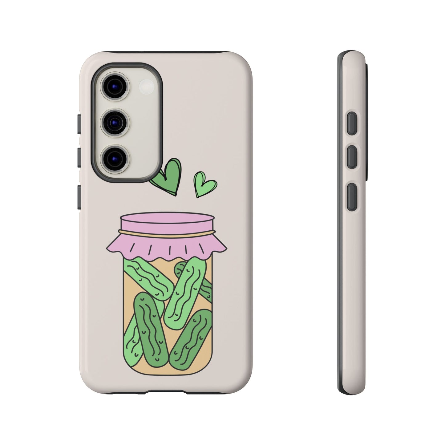 Pickle Jar Phone Case: iPhone, Pixel and Galaxy