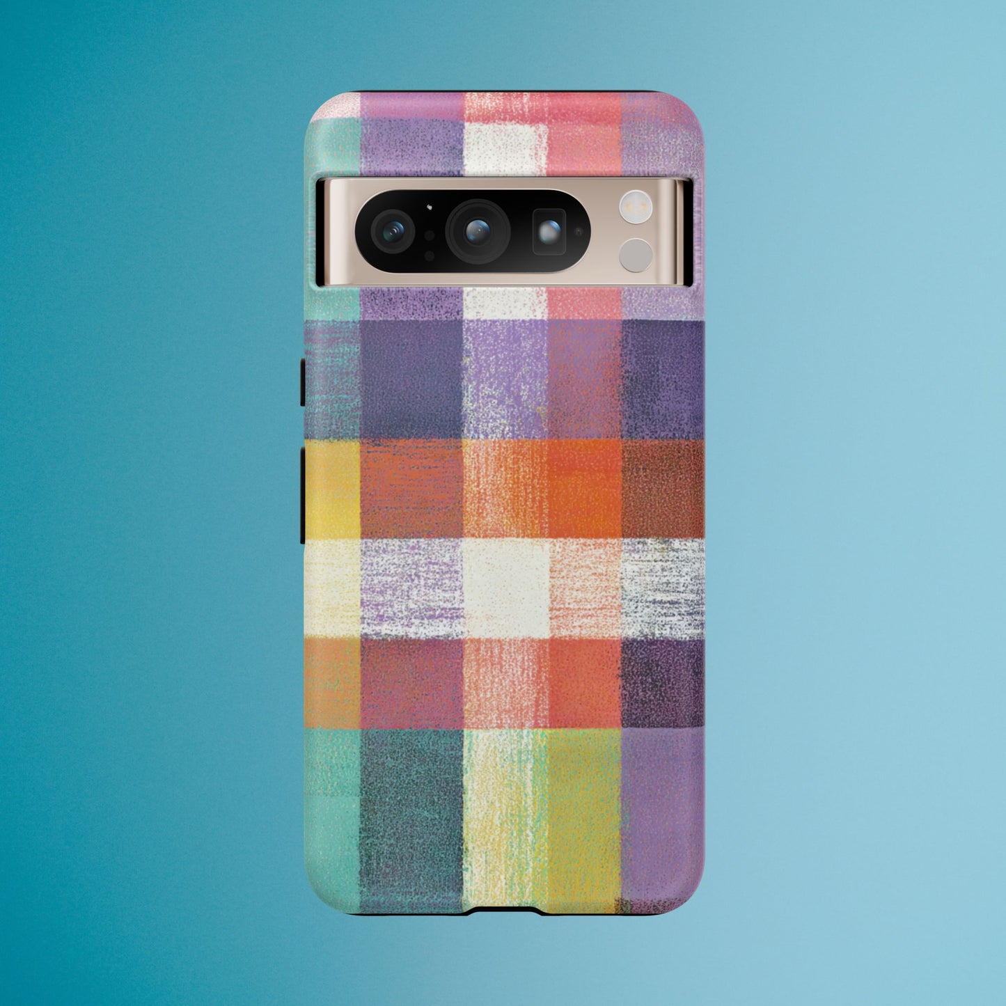 Colorful Plaid Phone Case - iPhone, Galaxy and Pixel Models