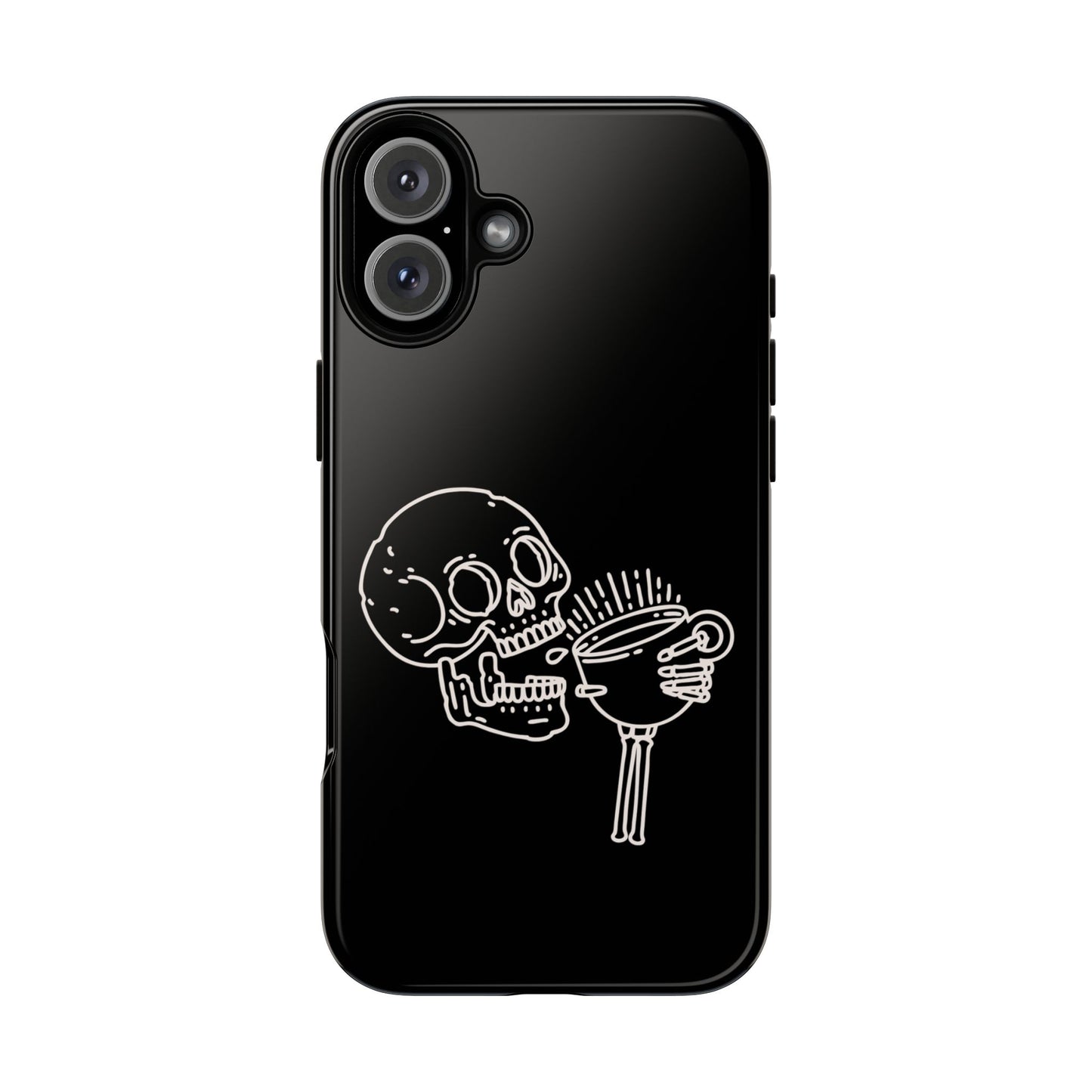 Skull Coffee Phone Case Gothic iPhone, Samsung,!Pixel