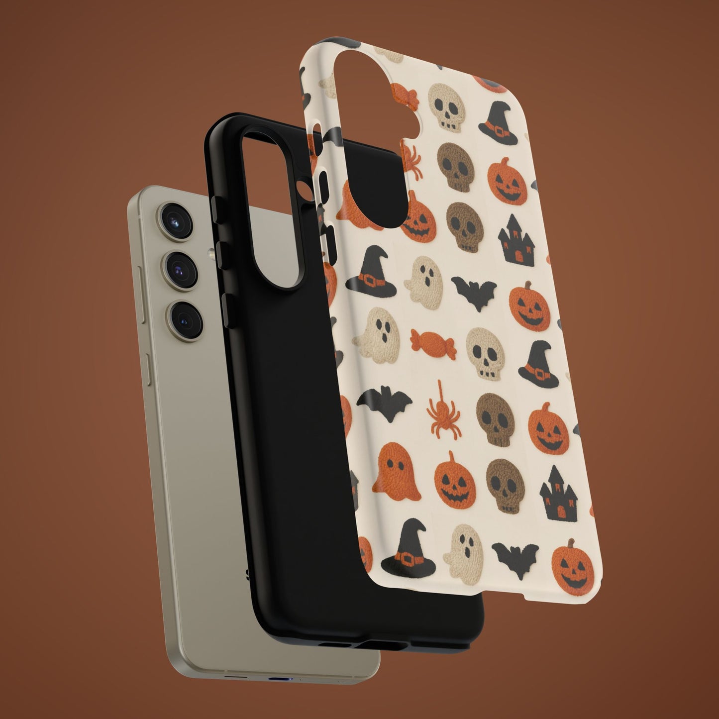 Spooky Pattern Cover-  iPhone Samsung Pixel Case