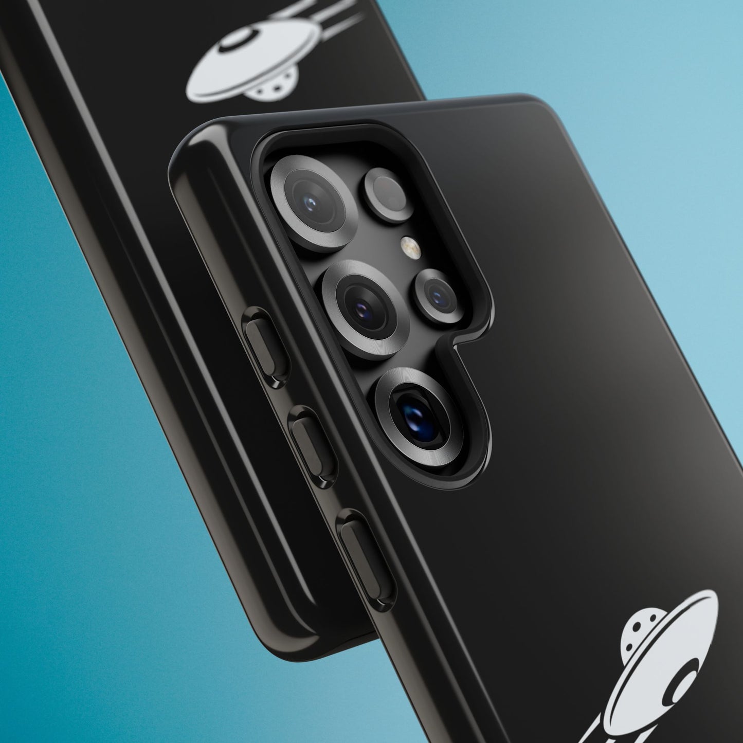 Alien UFO Phone Case, Supernatural Space Design, Sci Fi Aesthetic iPhone Samsung Pixel Cover