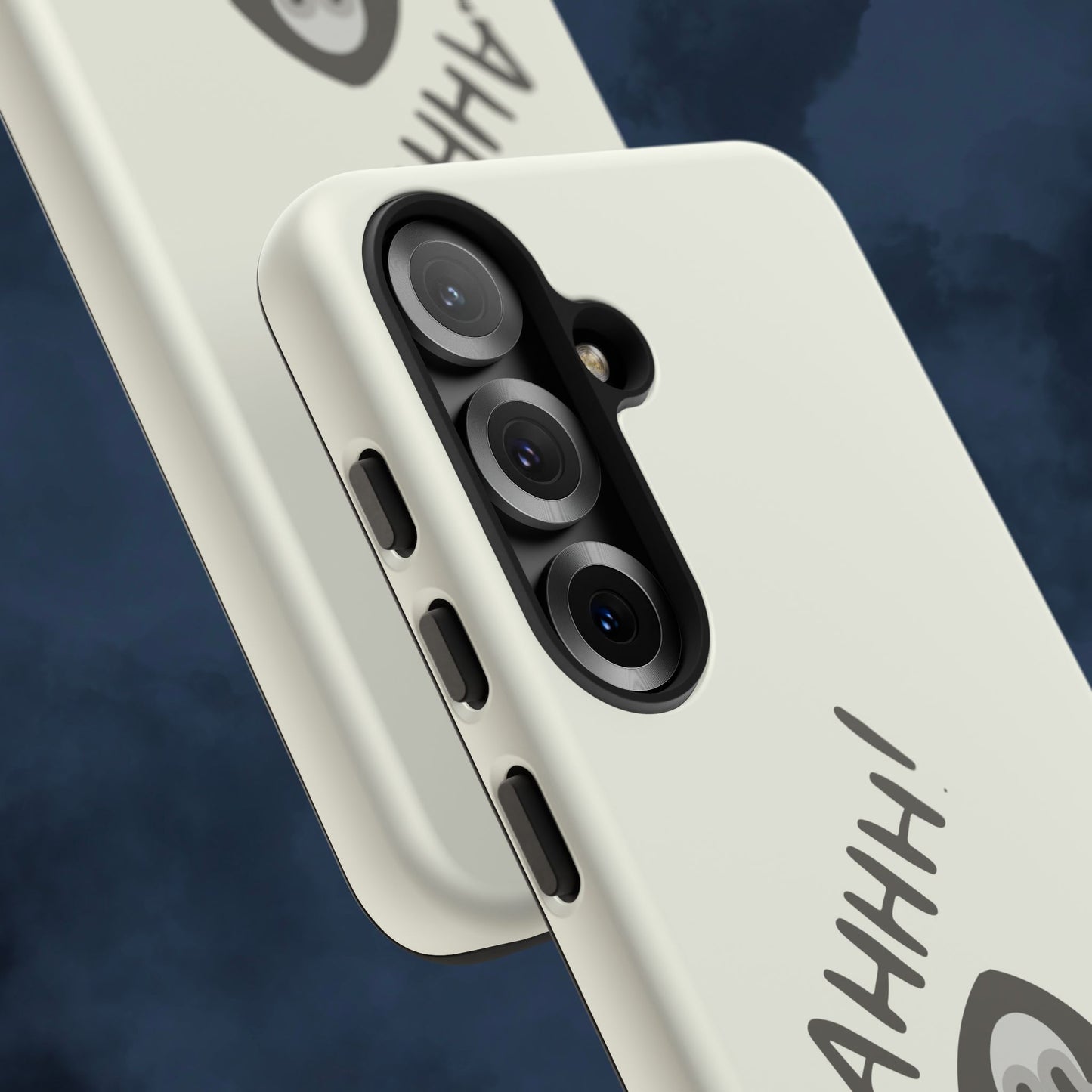 Ghostface Phone Case: Horror Movie Parody iPhone Samsung Pixel Cover