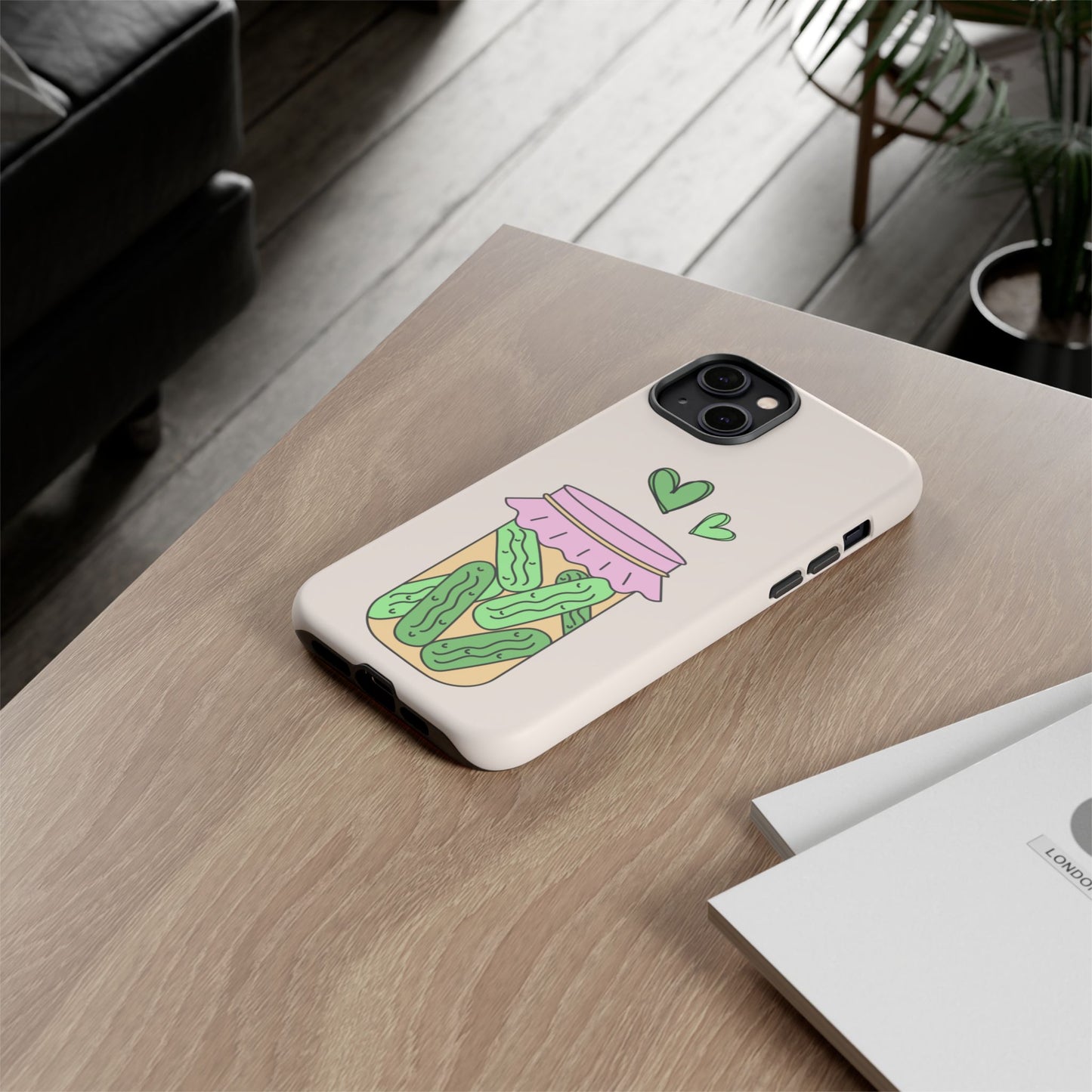 Pickle Jar Phone Case: iPhone, Pixel and Galaxy