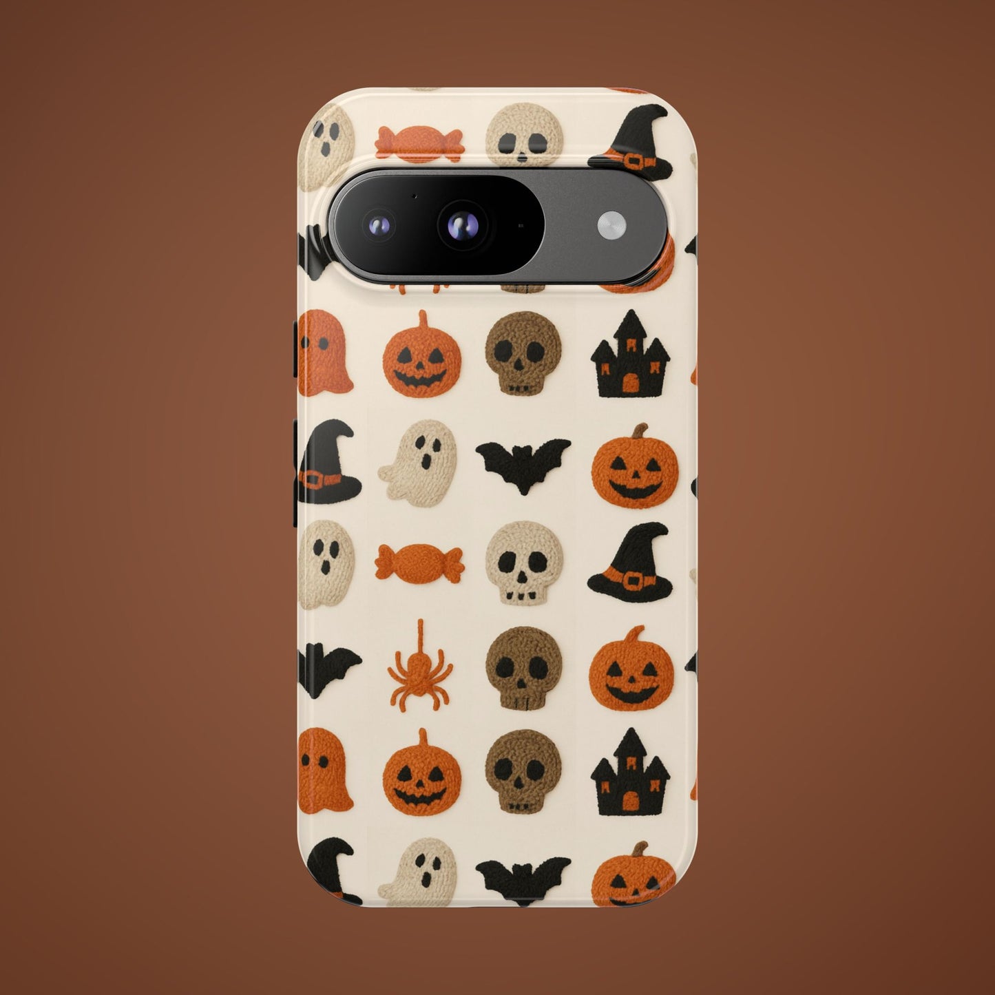 Spooky Pattern Cover-  iPhone Samsung Pixel Case