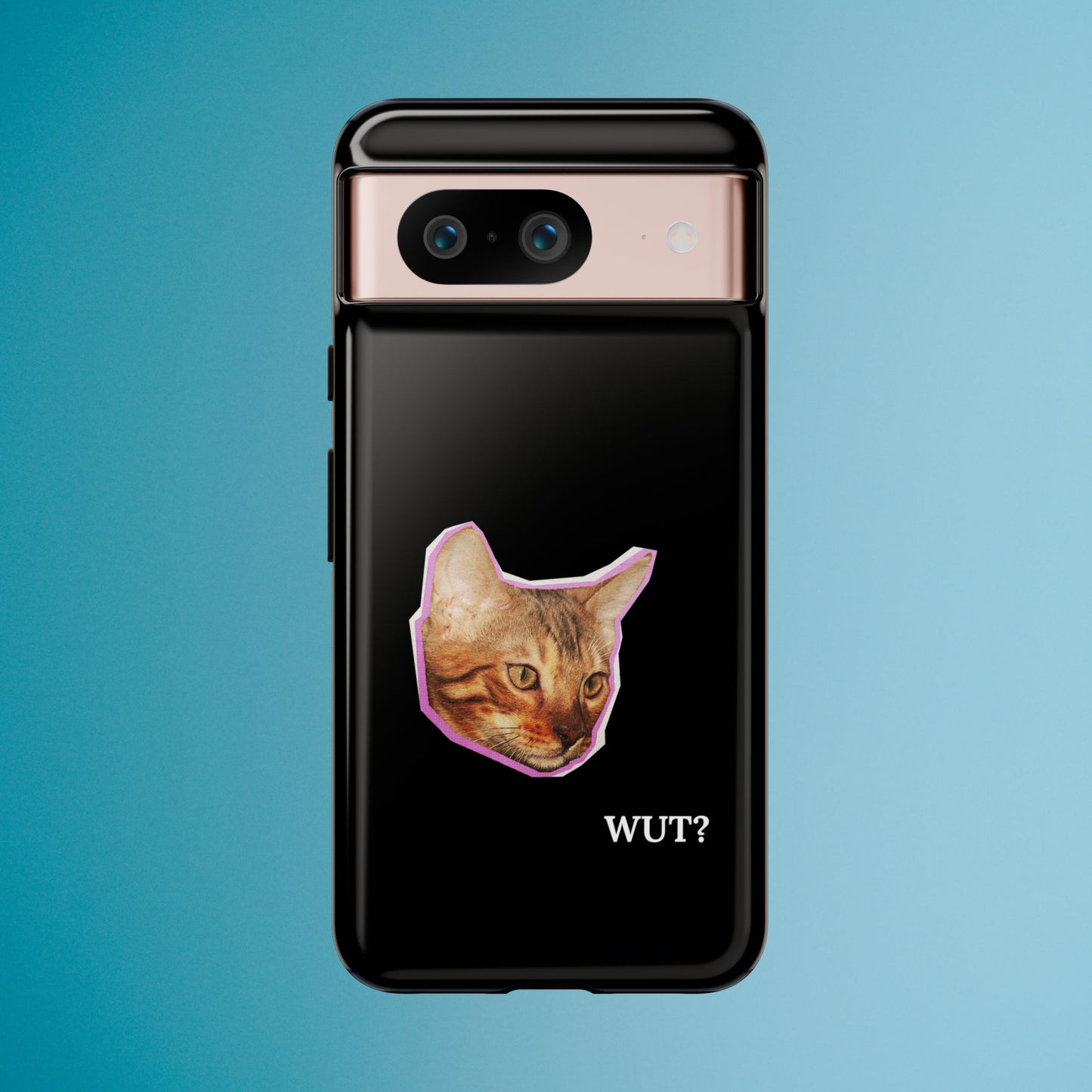 Funny Cat Meme Phone Case - iPhone, Galaxy, Pixel