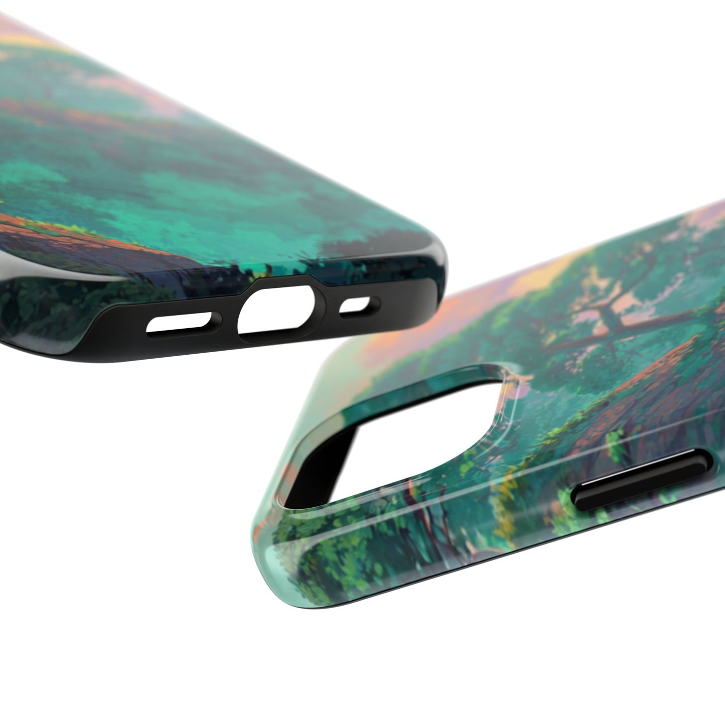 Studio Ghibli Landscape Inspired Phone Case- iPhone, Pixel, Galaxy