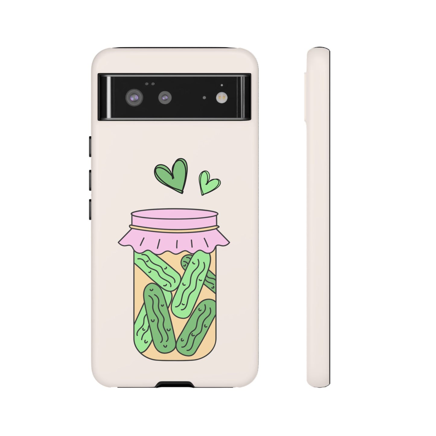 Pickle Jar Phone Case: iPhone, Pixel and Galaxy