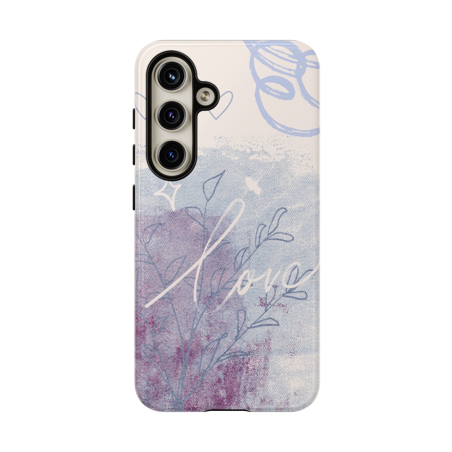 Love Pastel Abstract Phone Case: iPhone, Pixel, Galaxy