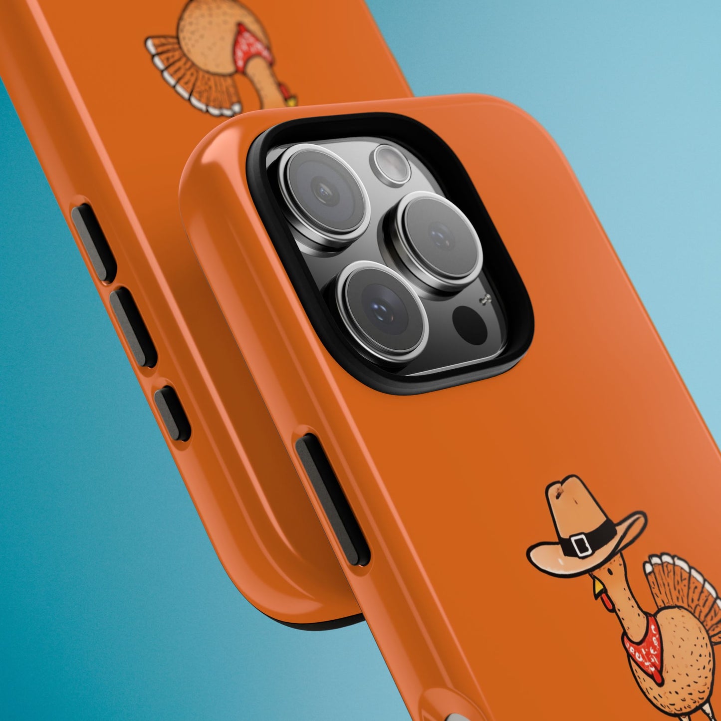 Turkey Phone Case, Funny Thanksgiving Cover, Autumn Fall Design iPhone Samsung Pixel