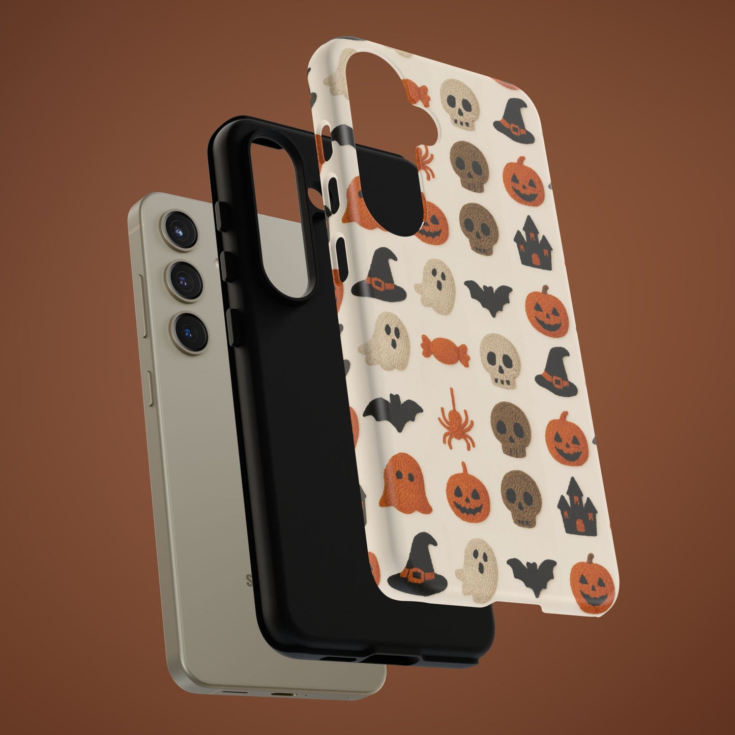 Spooky Pattern Cover-  iPhone Samsung Pixel Case