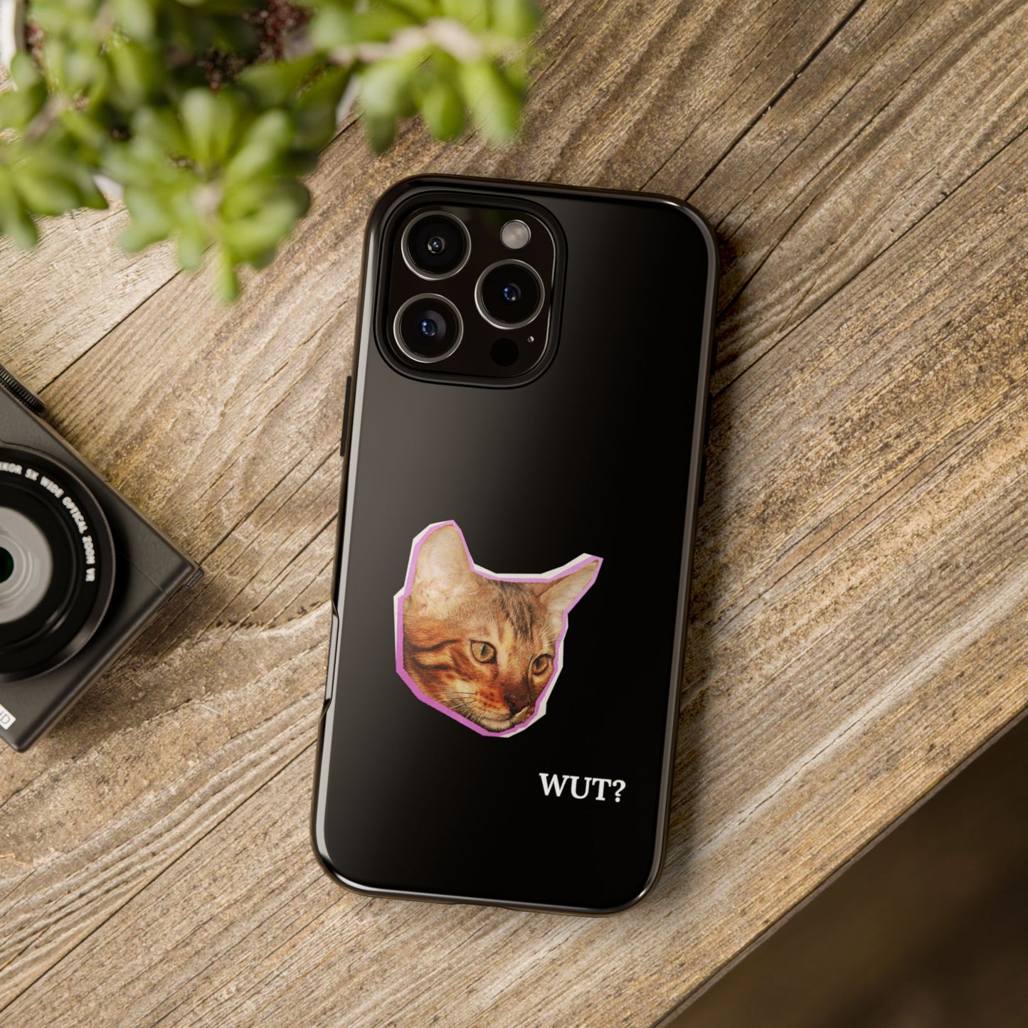 Funny Cat Meme Phone Case - iPhone, Galaxy, Pixel