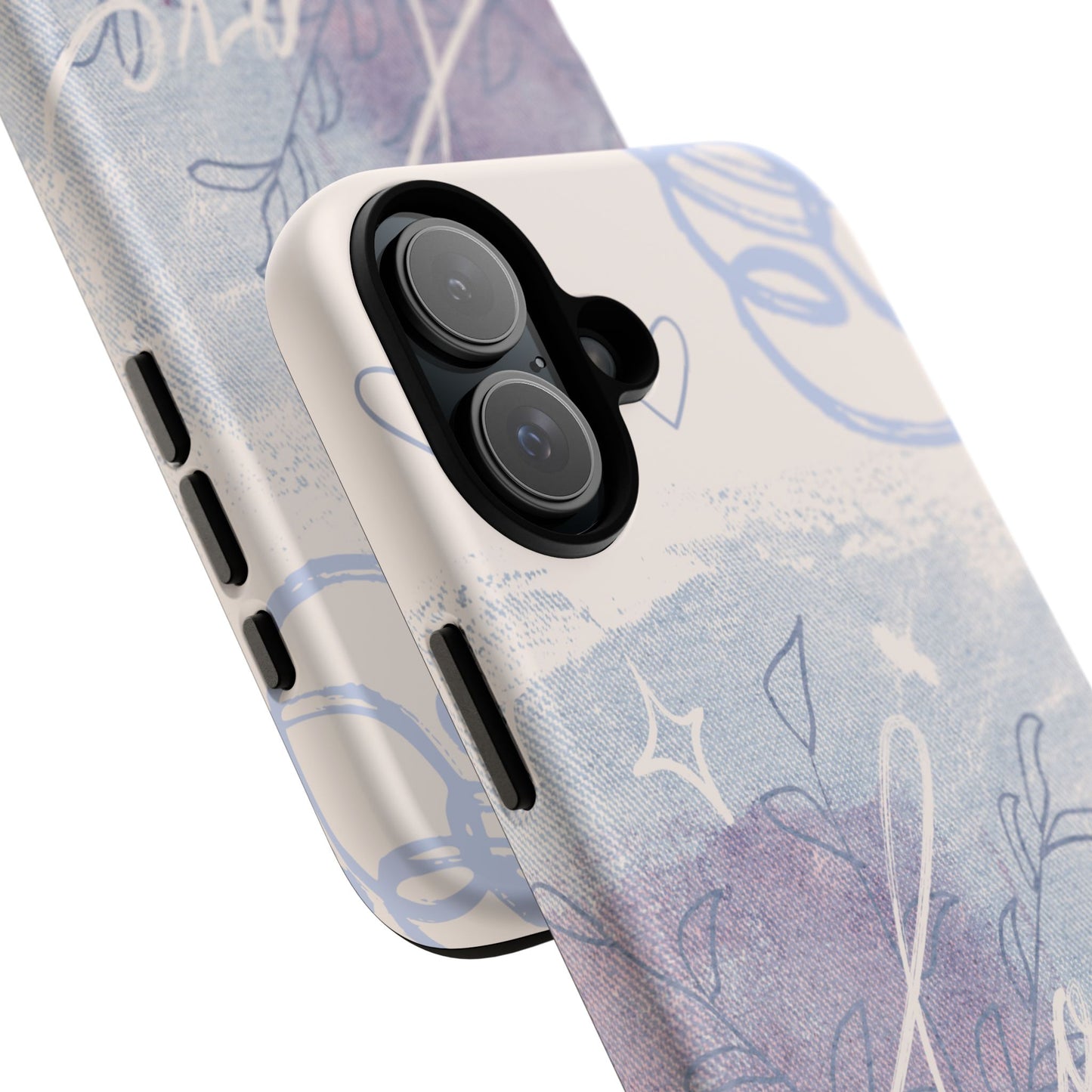 Love Pastel Abstract Phone Case: iPhone, Pixel, Galaxy