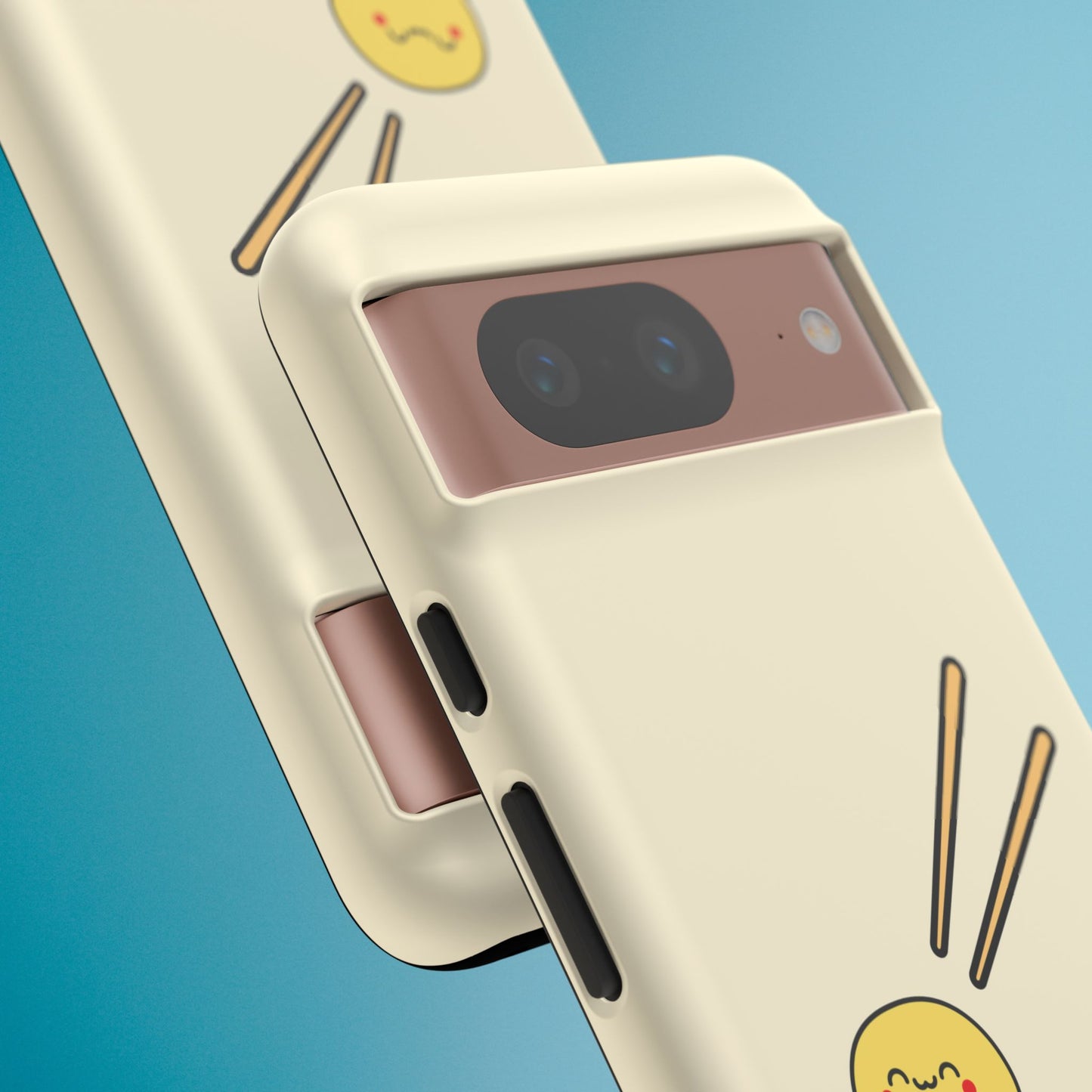 Cute Kawaii Snack Phone Case: iPhone 16–17, Galaxy S23–26, Pixel 7–9