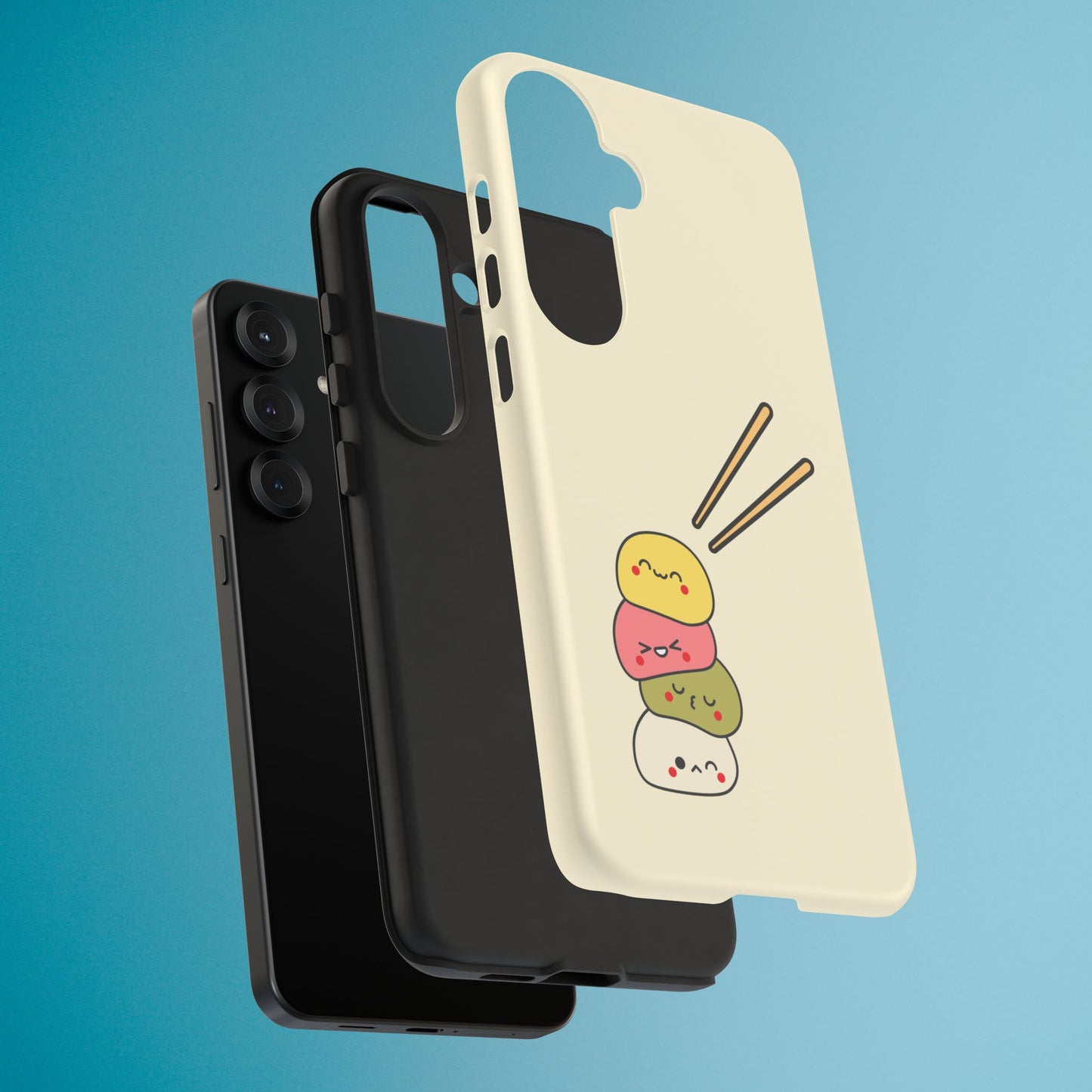 Cute Kawaii Snack Phone Case: iPhone 16–17, Galaxy S23–26, Pixel 7–9