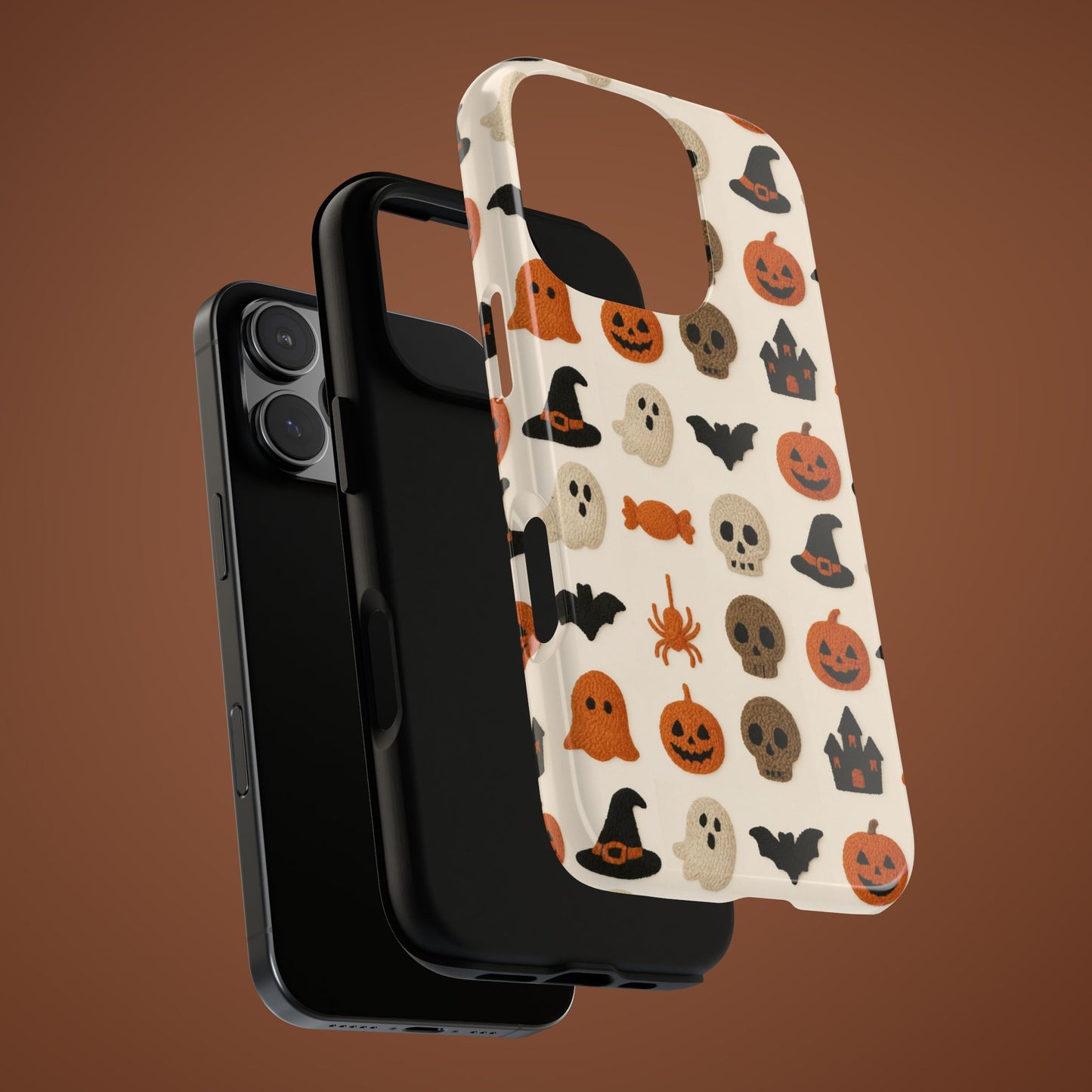 Spooky Pattern Cover-  iPhone Samsung Pixel Case