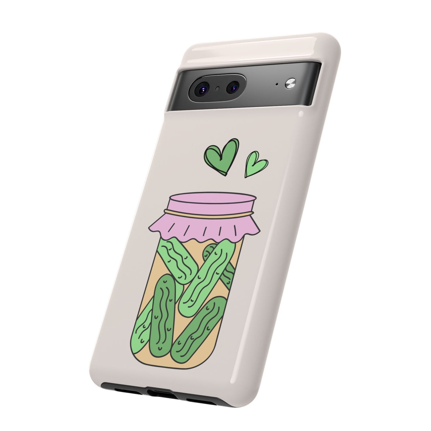 Pickle Jar Phone Case: iPhone, Pixel and Galaxy