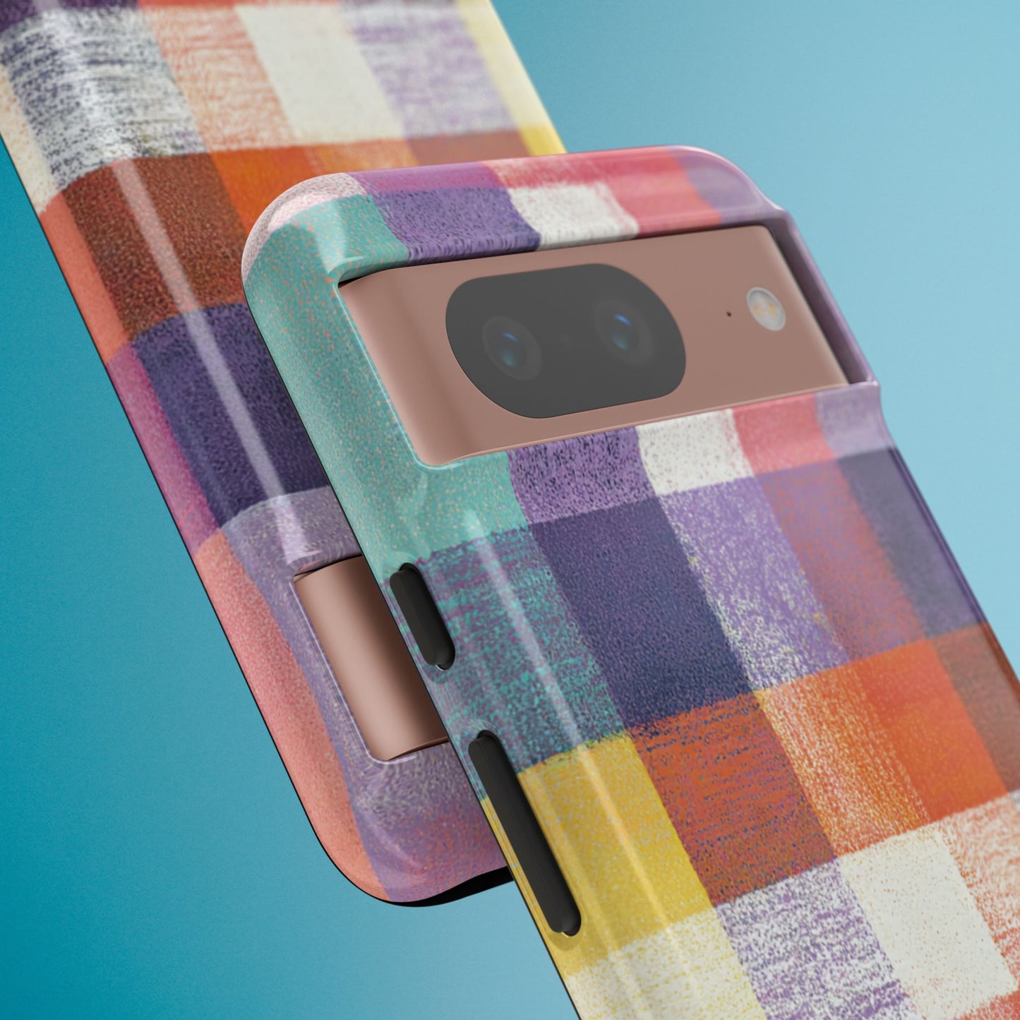 Colorful Plaid Phone Case - iPhone, Galaxy and Pixel Models