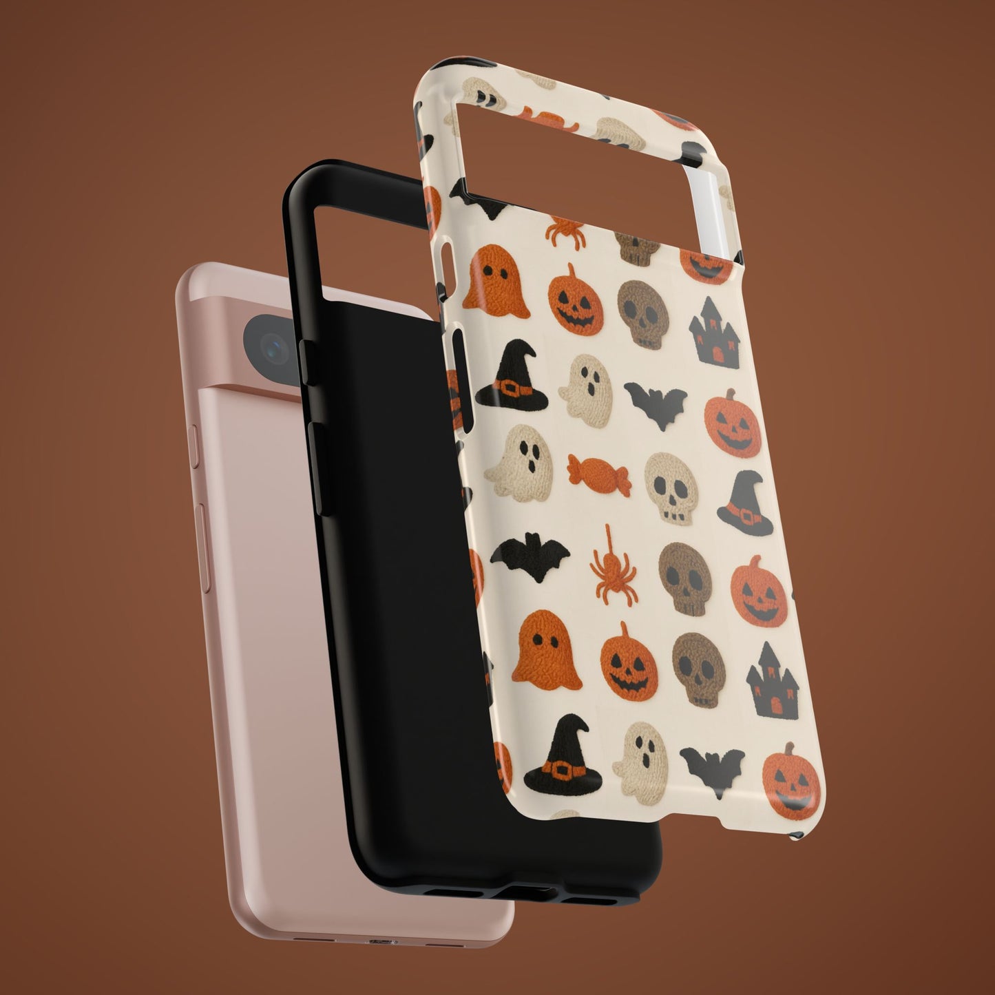 Spooky Pattern Cover-  iPhone Samsung Pixel Case