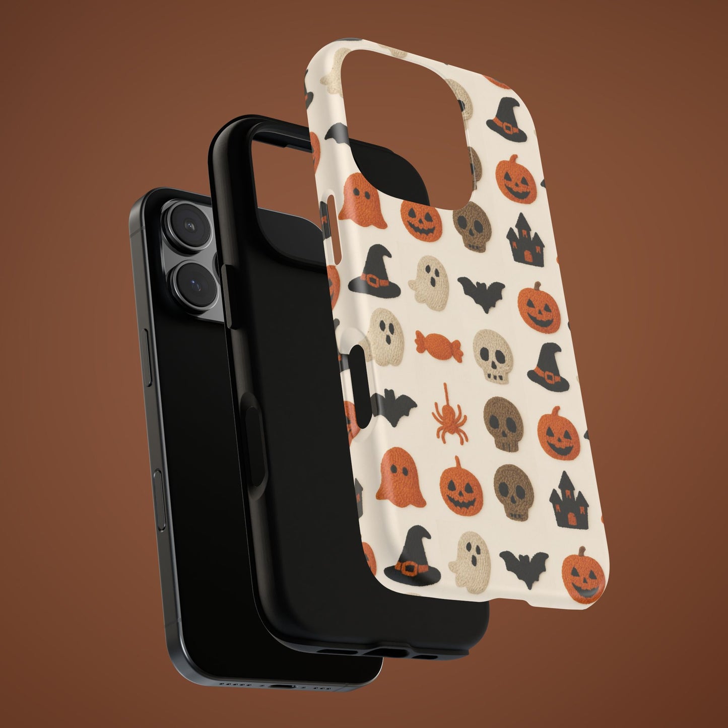 Spooky Pattern Cover-  iPhone Samsung Pixel Case