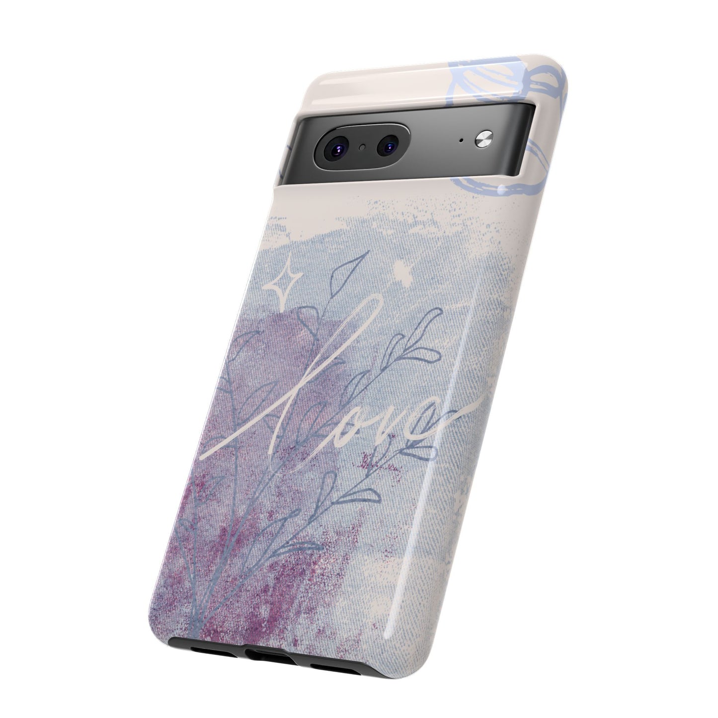 Love Pastel Abstract Phone Case: iPhone, Pixel, Galaxy