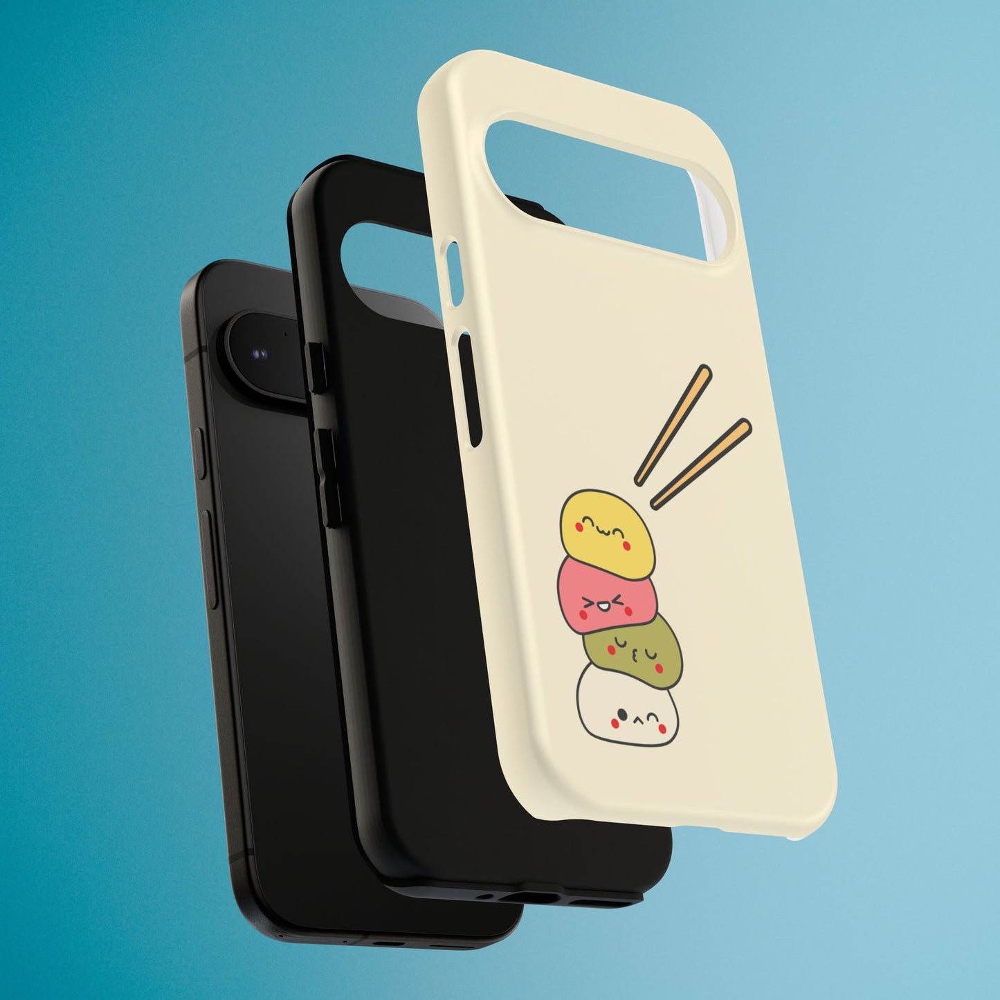 Cute Kawaii Snack Phone Case: iPhone 16–17, Galaxy S23–26, Pixel 7–9