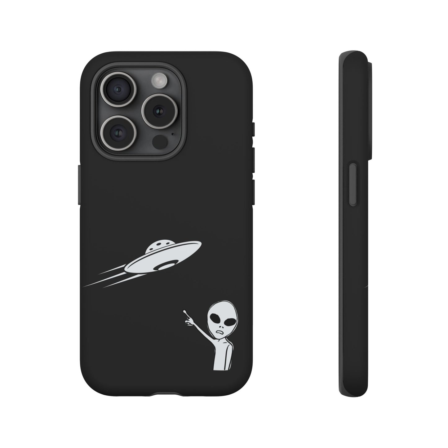 Alien UFO Phone Case, Supernatural Space Design, Sci Fi Aesthetic iPhone Samsung Pixel Cover