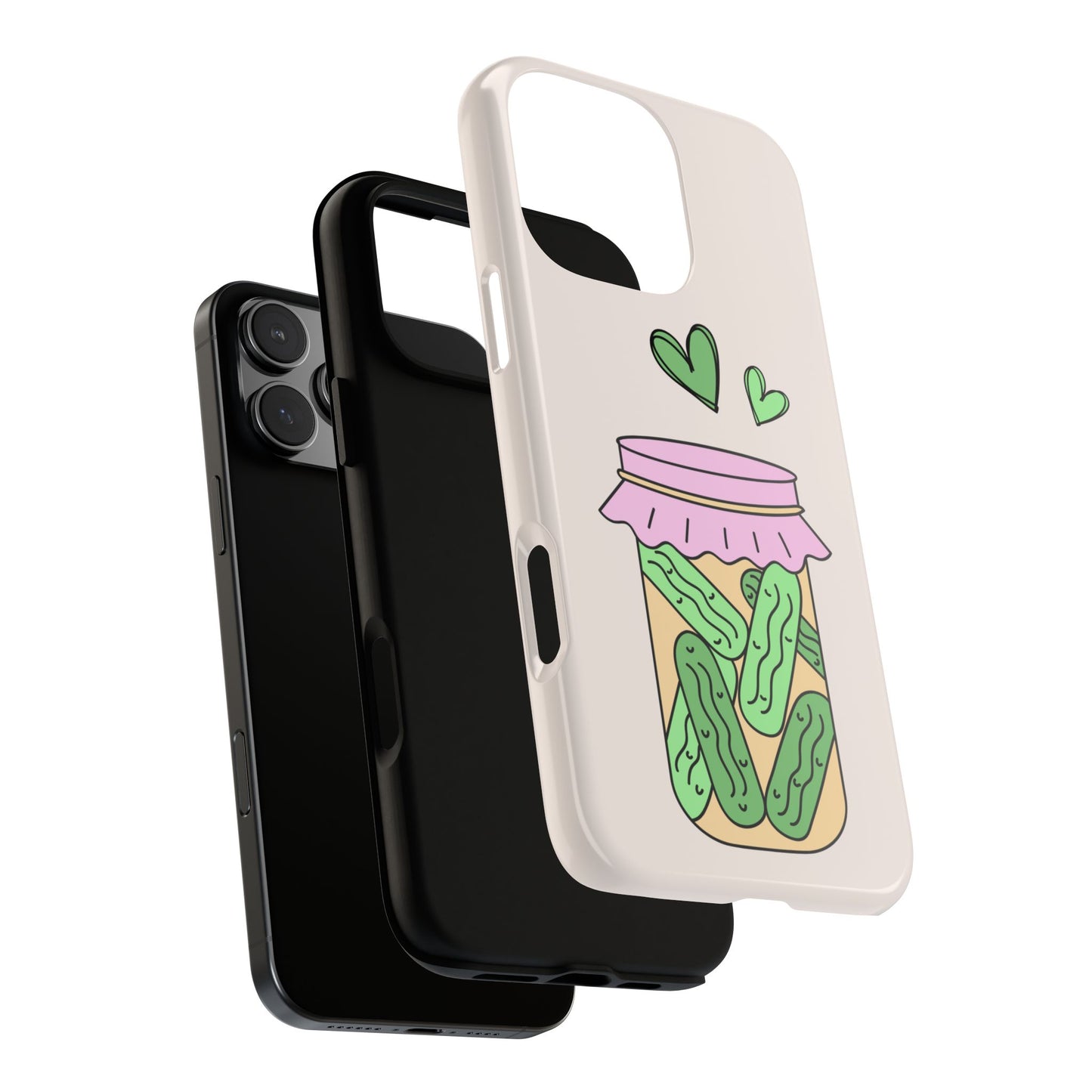 Pickle Jar Phone Case: iPhone, Pixel and Galaxy