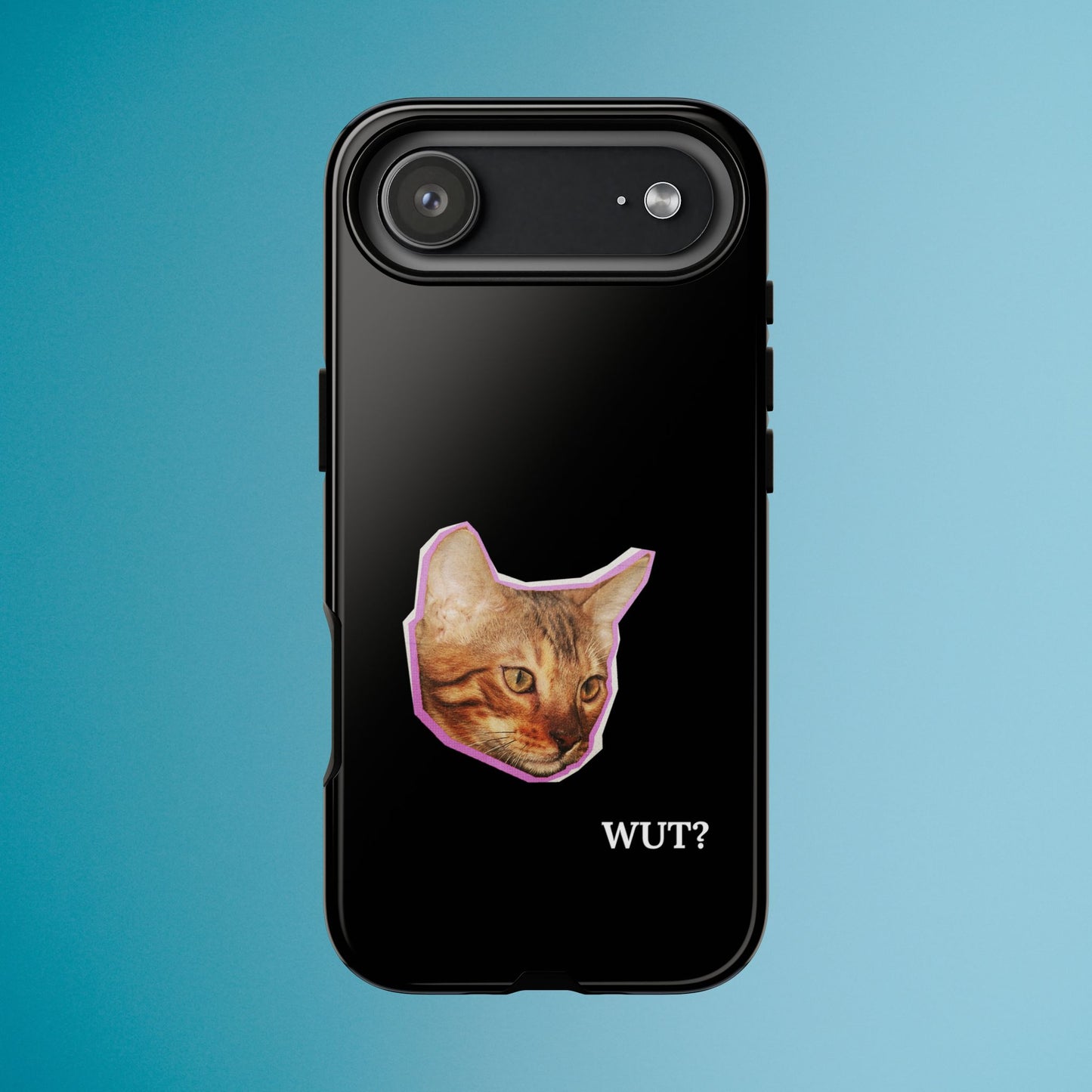 Funny Cat Meme Phone Case - iPhone, Galaxy, Pixel