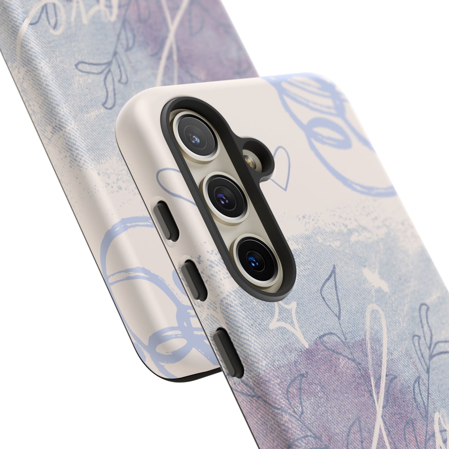 Love Pastel Abstract Phone Case: iPhone, Pixel, Galaxy