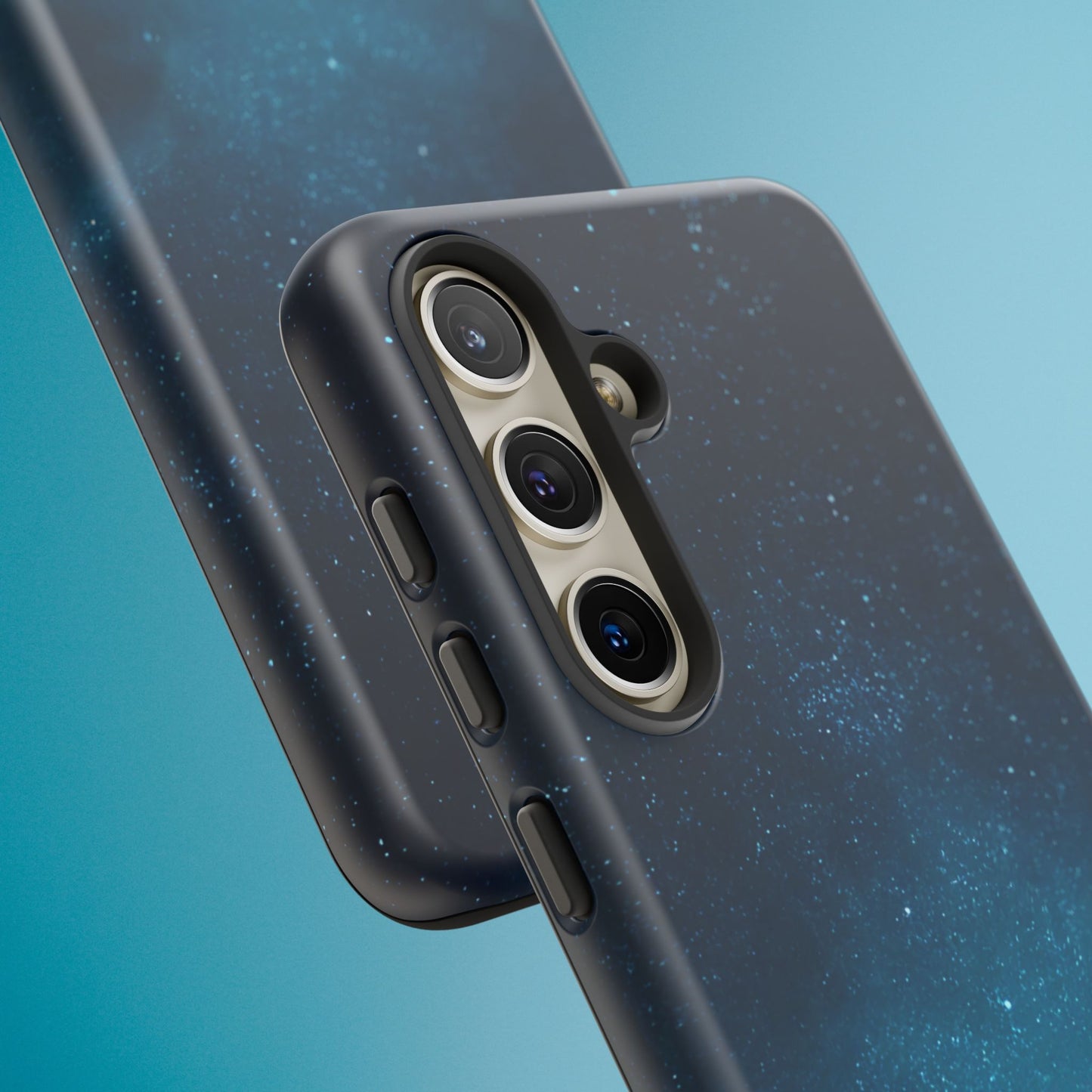 Dark Starry Night Phone Case - Winter Theme Phone Cover for iPhone, Pixel and Samsung Galaxy Models