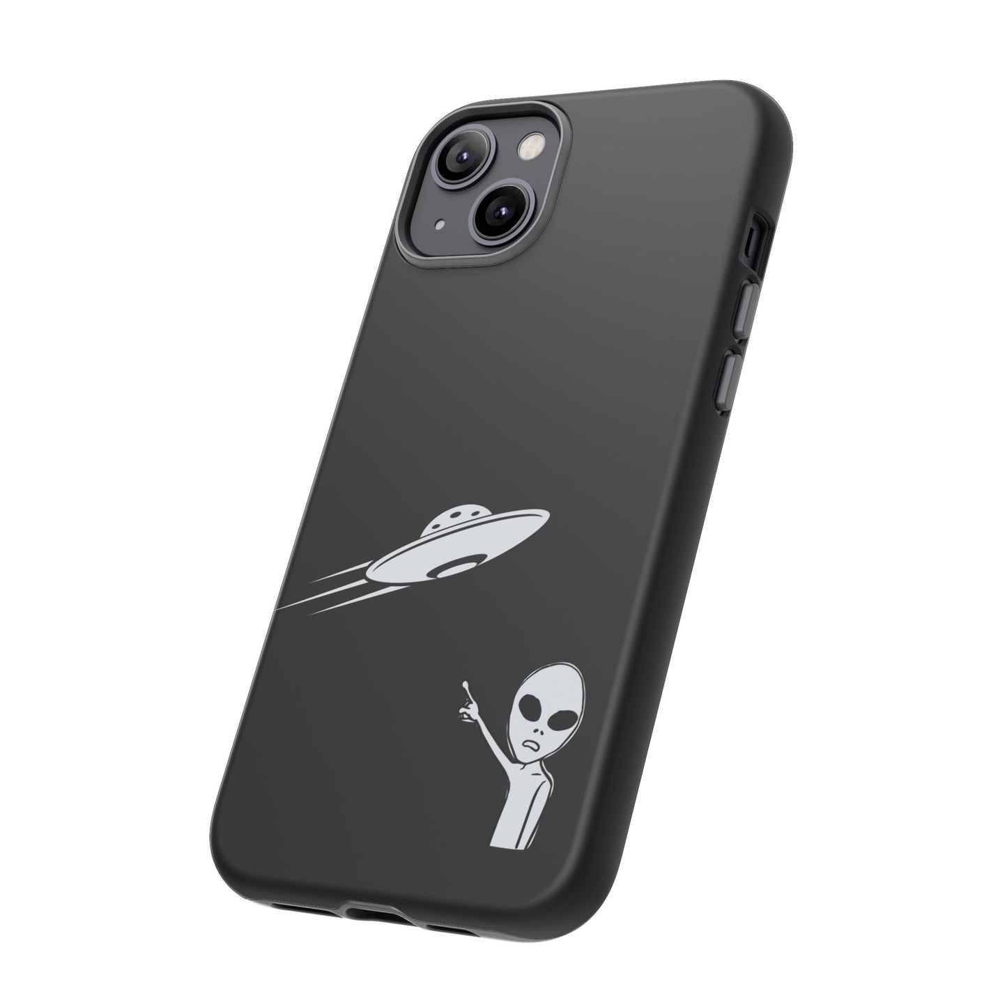 Alien UFO Phone Case, Supernatural Space Design, Sci Fi Aesthetic iPhone Samsung Pixel Cover