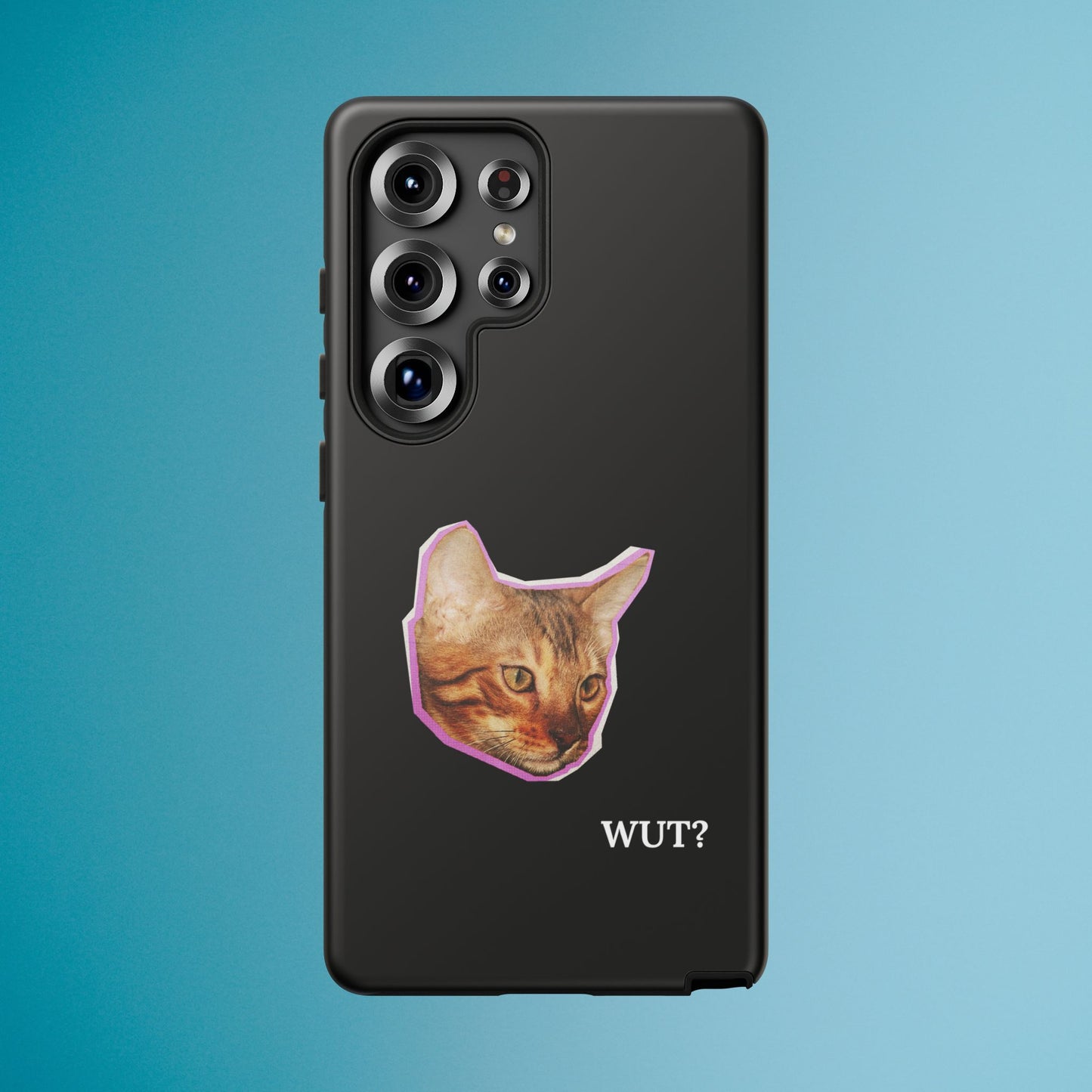 Funny Cat Meme Phone Case - iPhone, Galaxy, Pixel