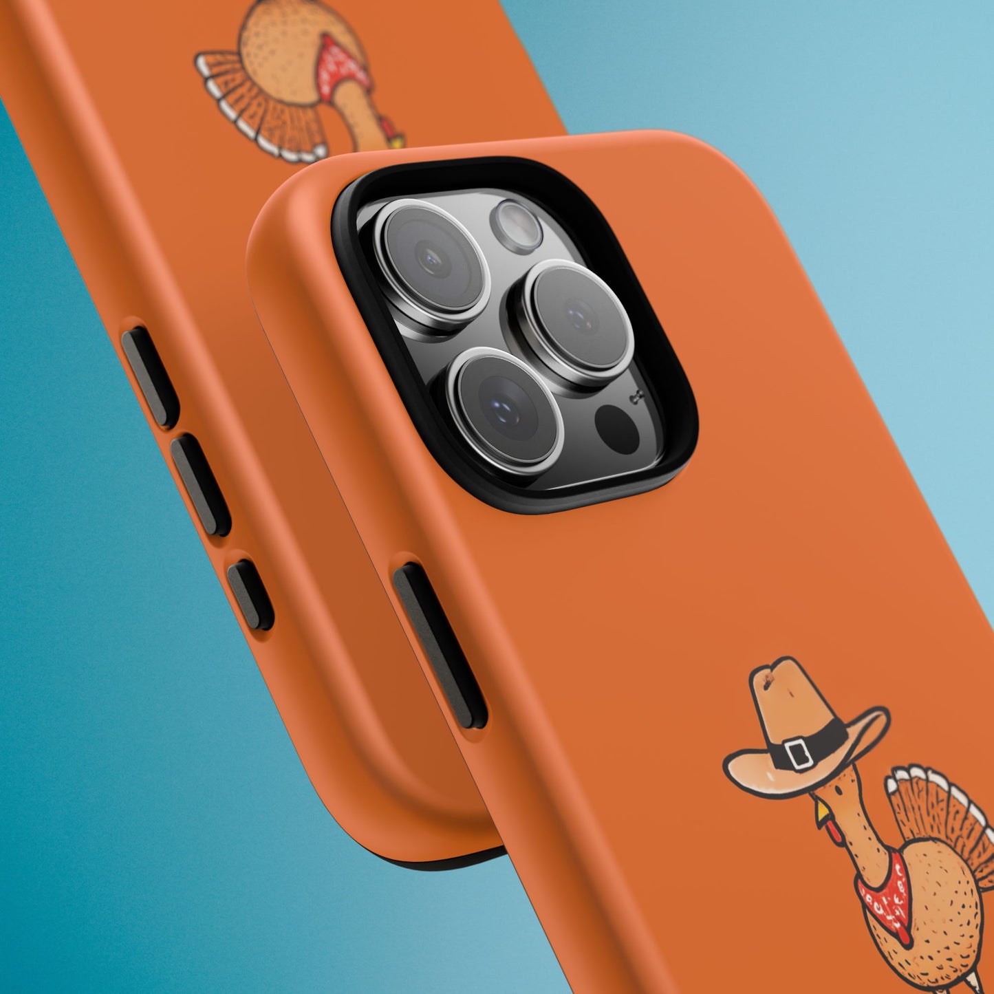 Turkey Phone Case, Funny Thanksgiving Cover, Autumn Fall Design iPhone Samsung Pixel