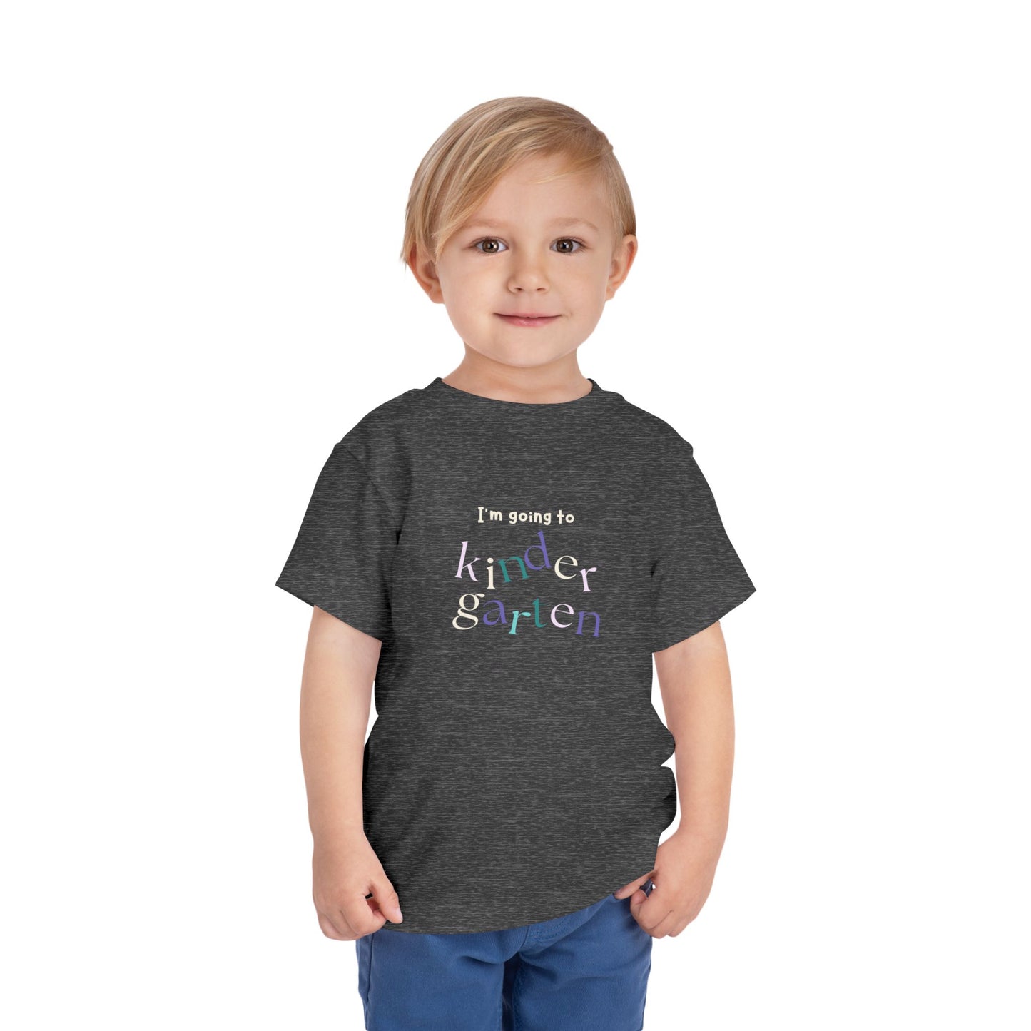 Kindergarten Toddler T-Shirt - First Day of School Kids Tee