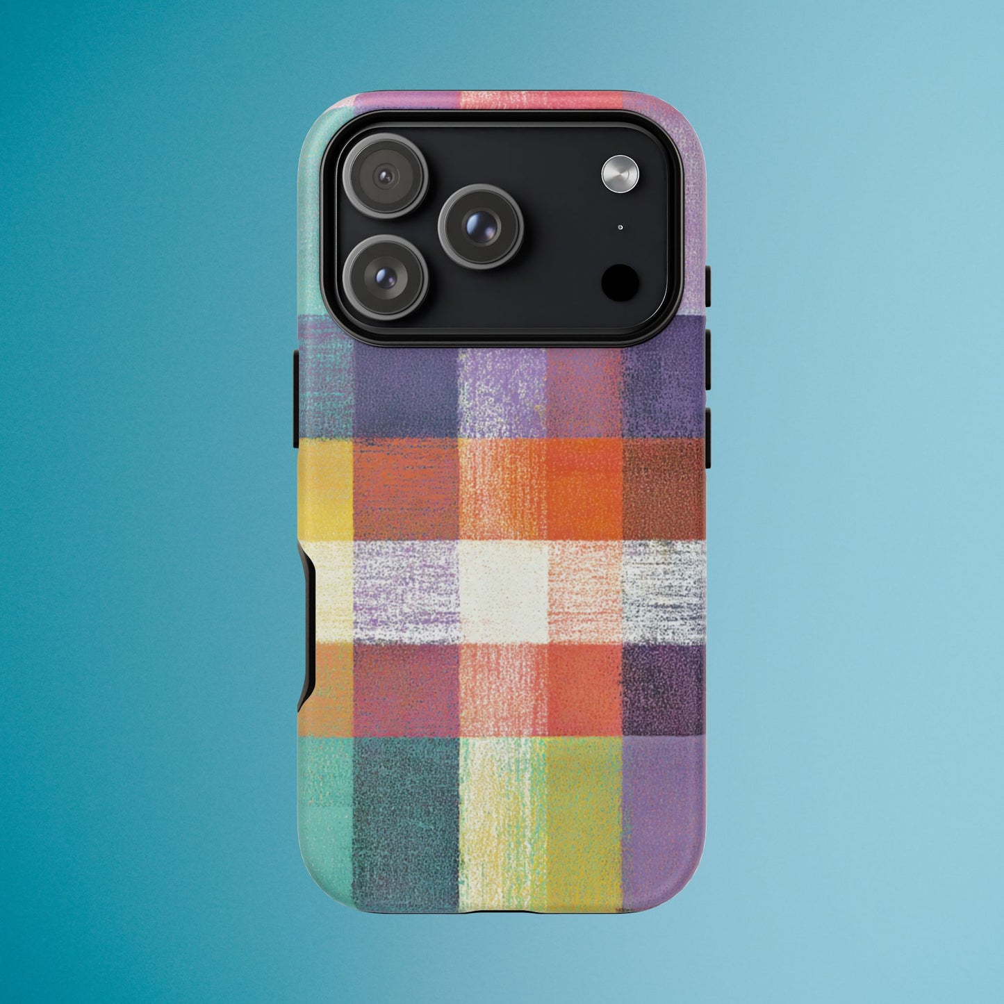 Colorful Plaid Phone Case - iPhone, Galaxy and Pixel Models