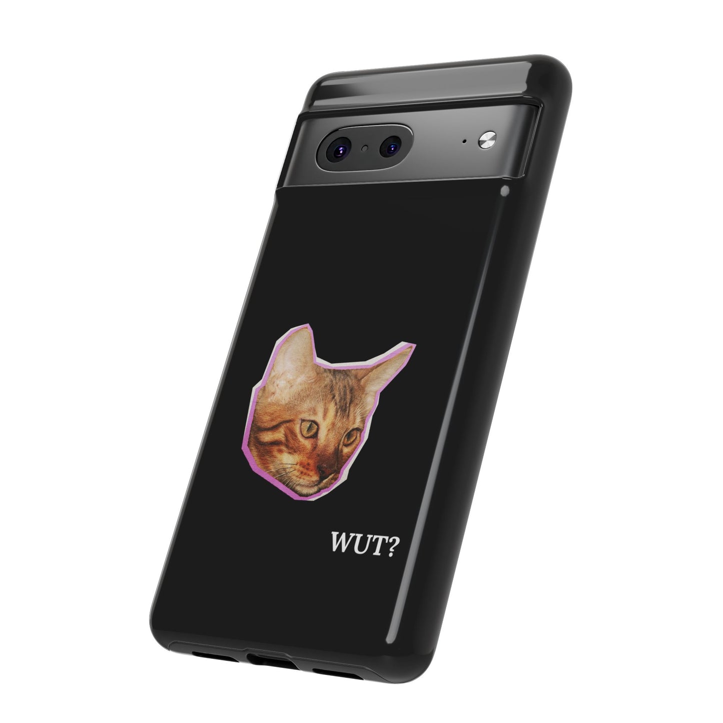 Funny Cat Meme Phone Case - iPhone, Galaxy, Pixel