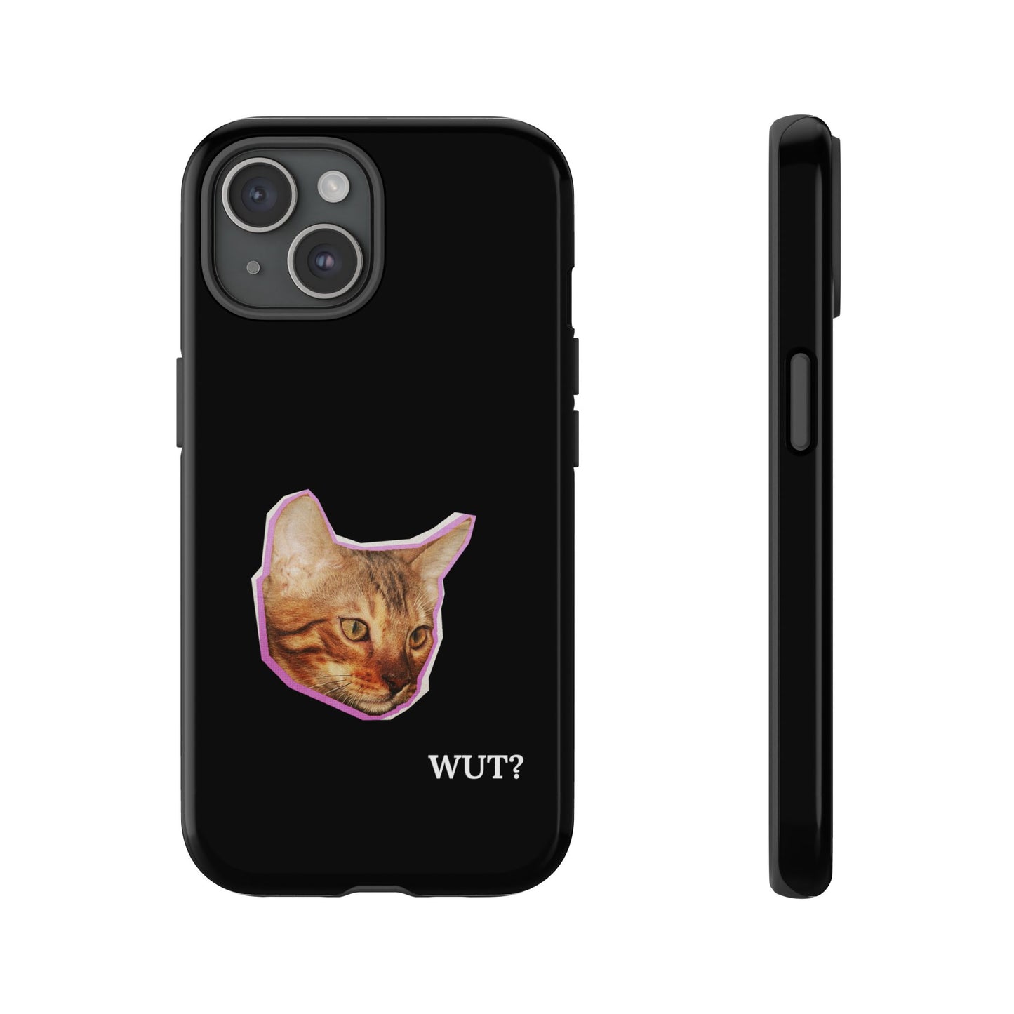 Funny Cat Meme Phone Case - iPhone, Galaxy, Pixel