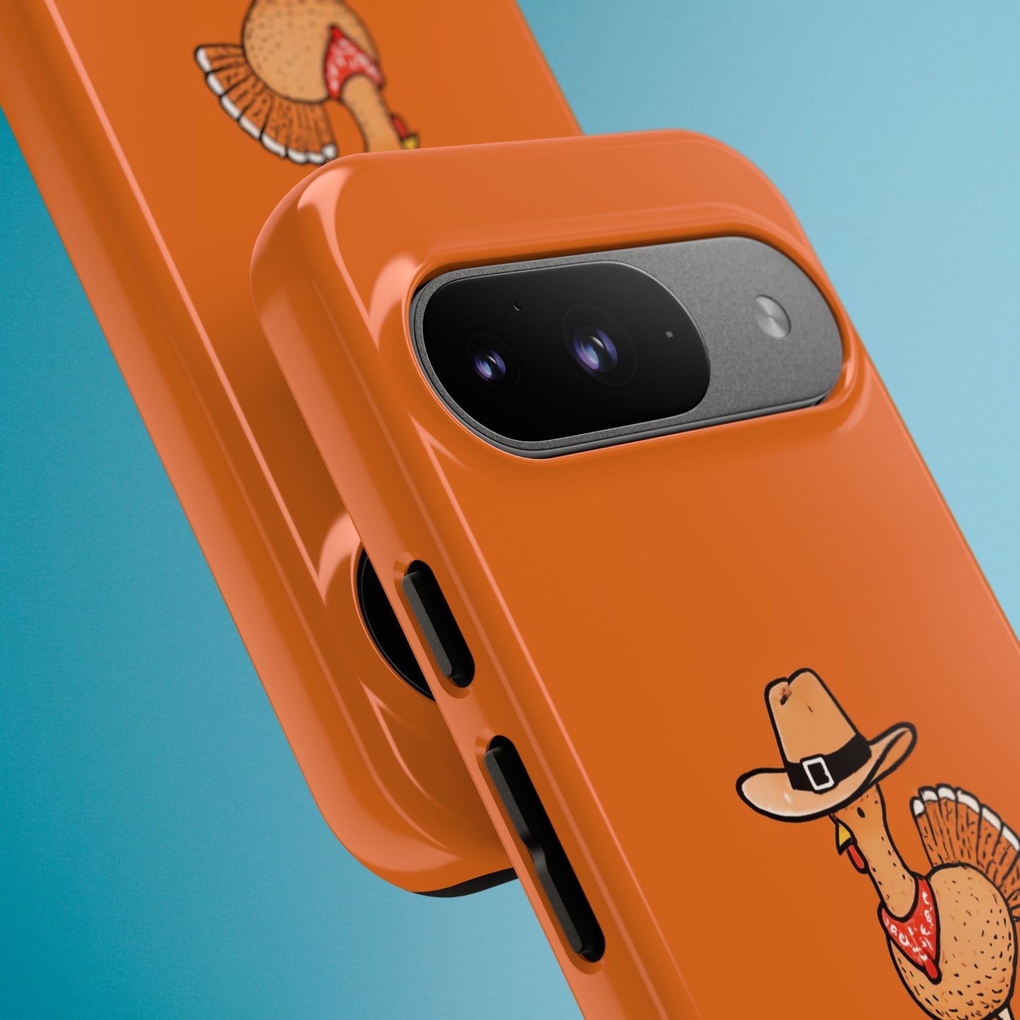 Turkey Phone Case, Funny Thanksgiving Cover, Autumn Fall Design iPhone Samsung Pixel