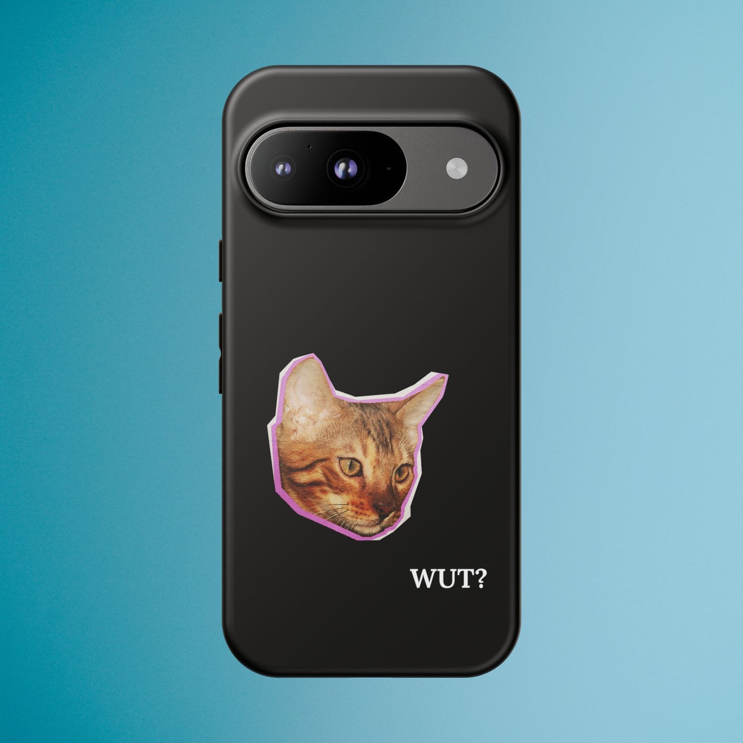 Funny Cat Meme Phone Case - iPhone, Galaxy, Pixel