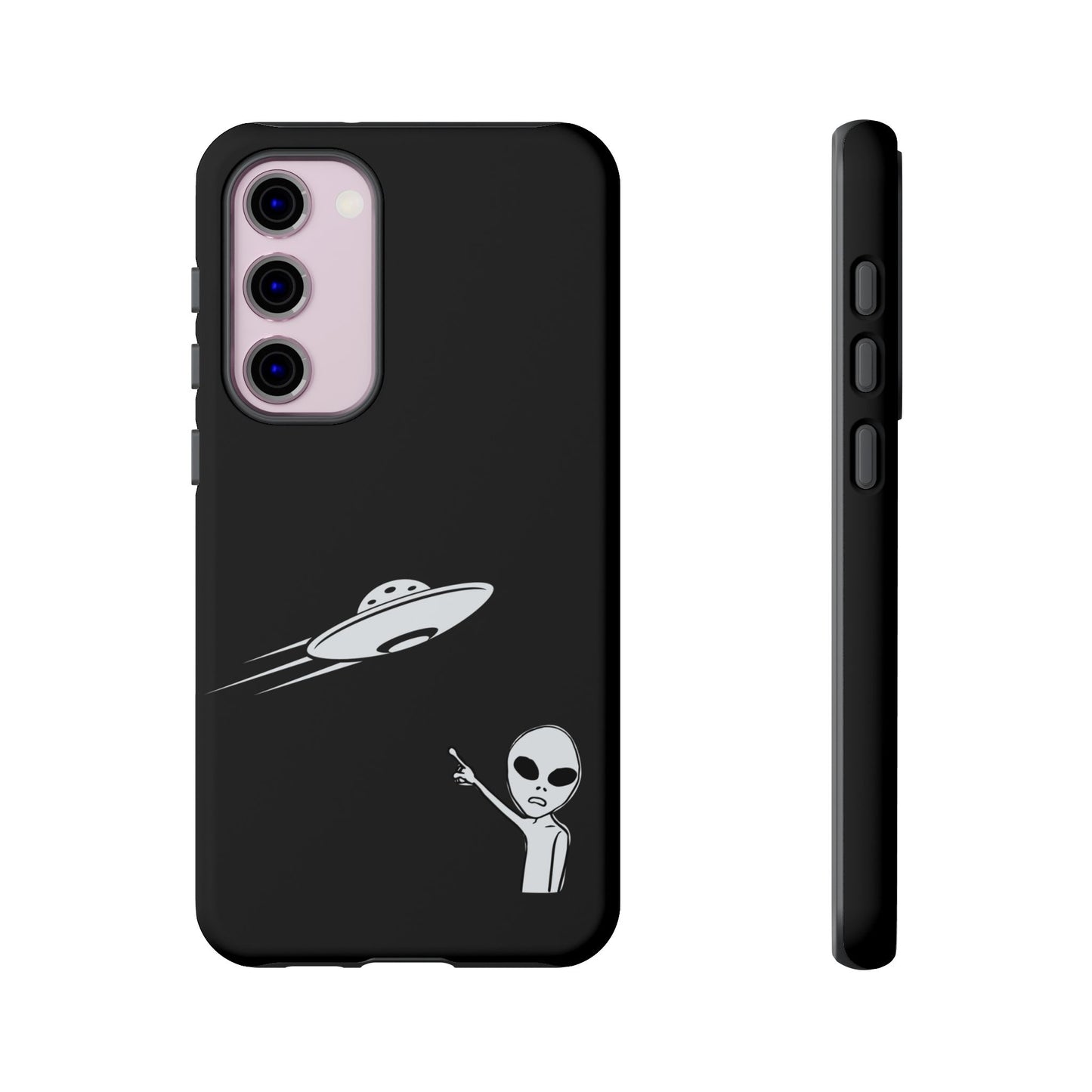 Alien UFO Phone Case, Supernatural Space Design, Sci Fi Aesthetic iPhone Samsung Pixel Cover